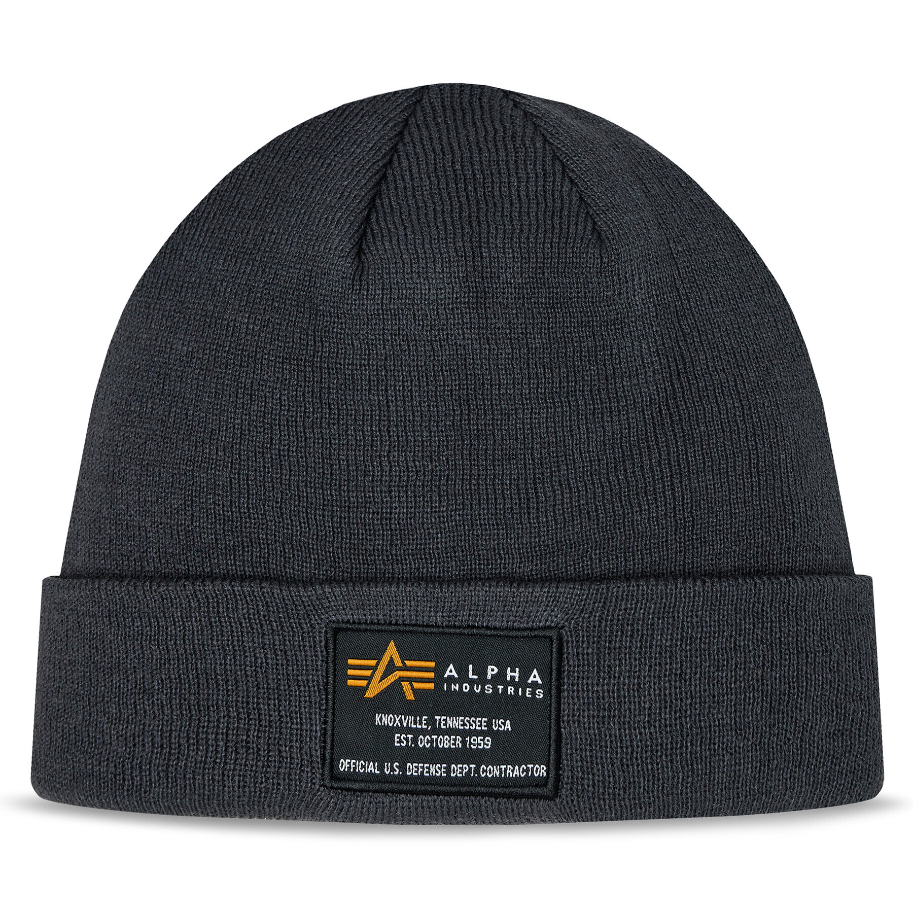 Alpha Industries Шапка Crew Beanie 128924 Сив - Pepit.bg