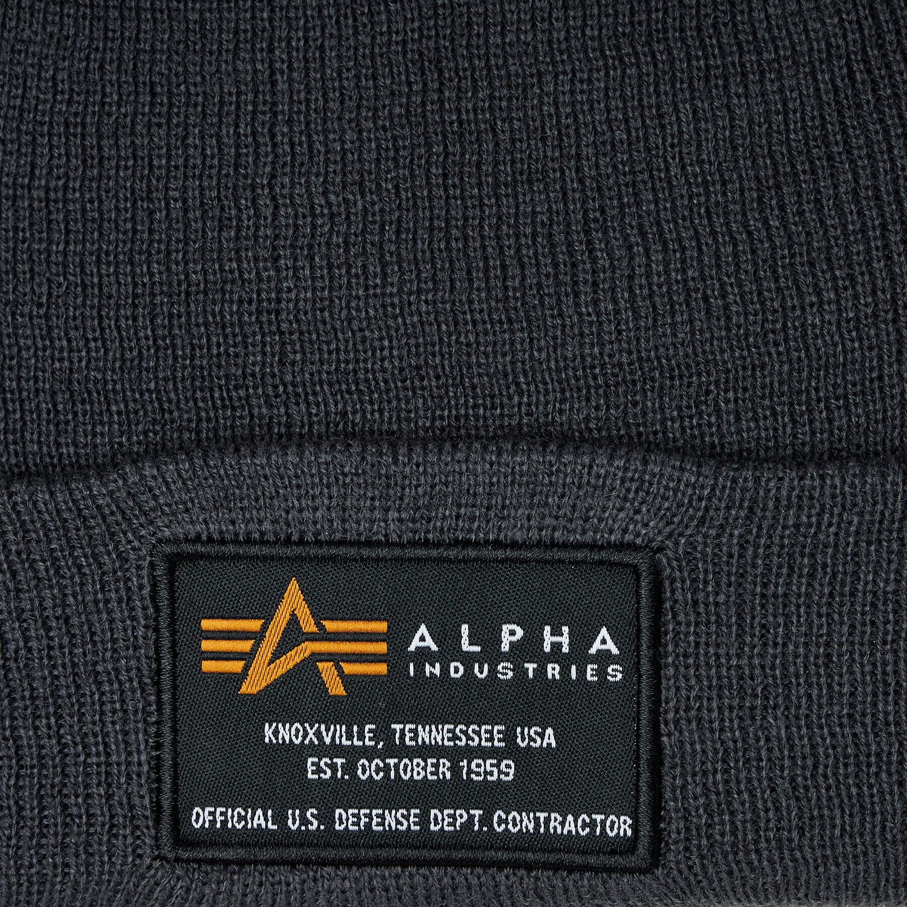 Alpha Industries Шапка Crew Beanie 128924 Сив - Pepit.bg