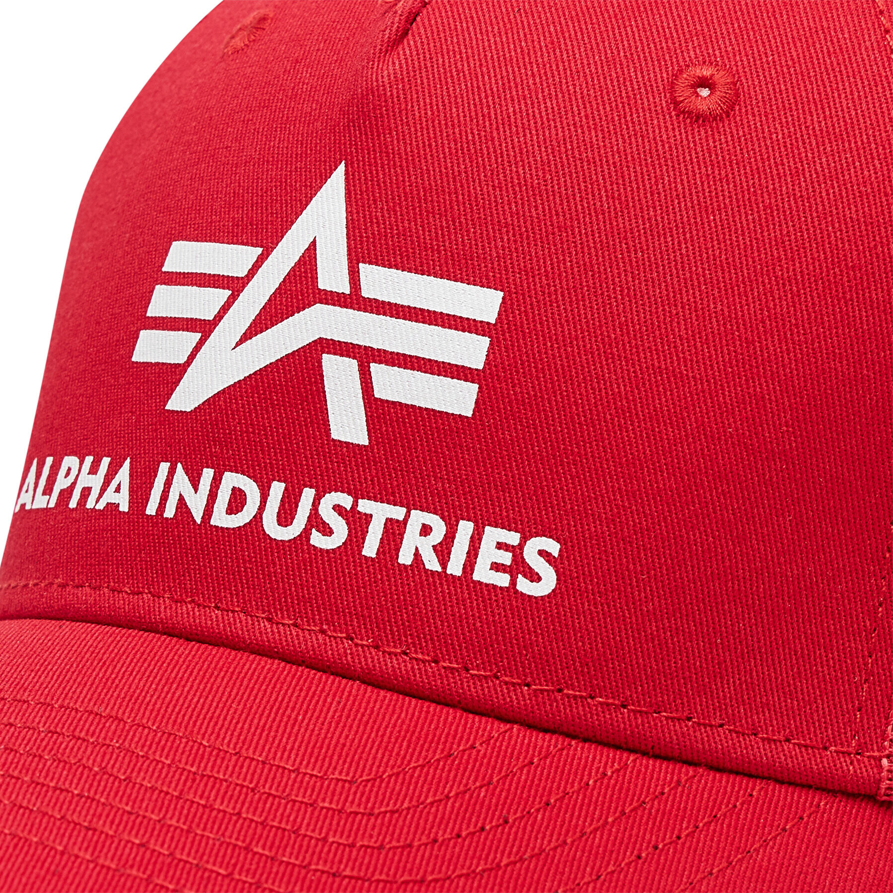 Alpha Industries Шапка с козирка Basic Trucker 186902 Червен - Pepit.bg