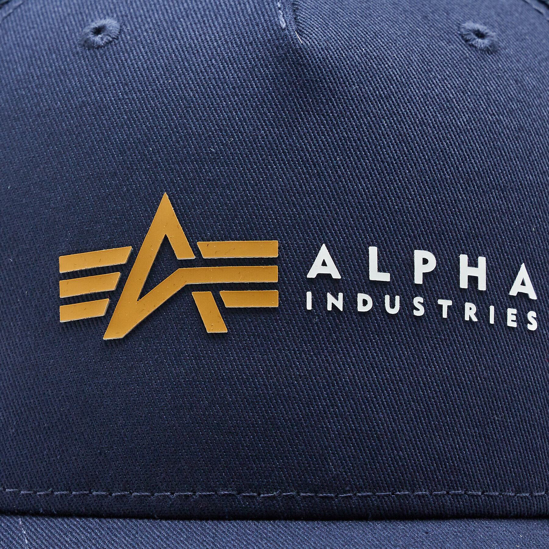 Alpha Industries Шапка с козирка Label 106901 Тъмносин - Pepit.bg