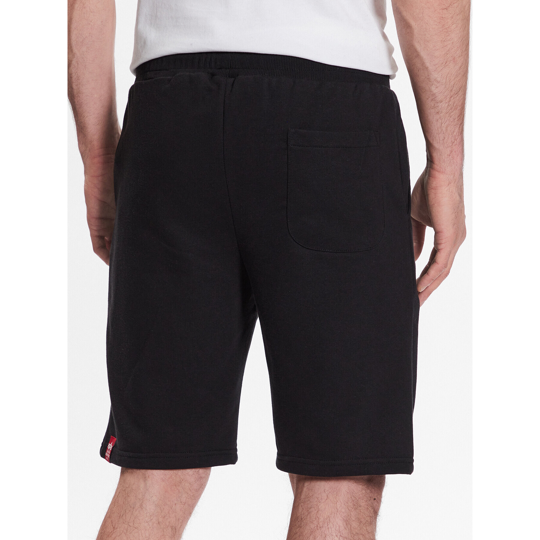 Alpha Industries Спортни шорти AI Sweat Short 116365 Черен Regular Fit - Pepit.bg