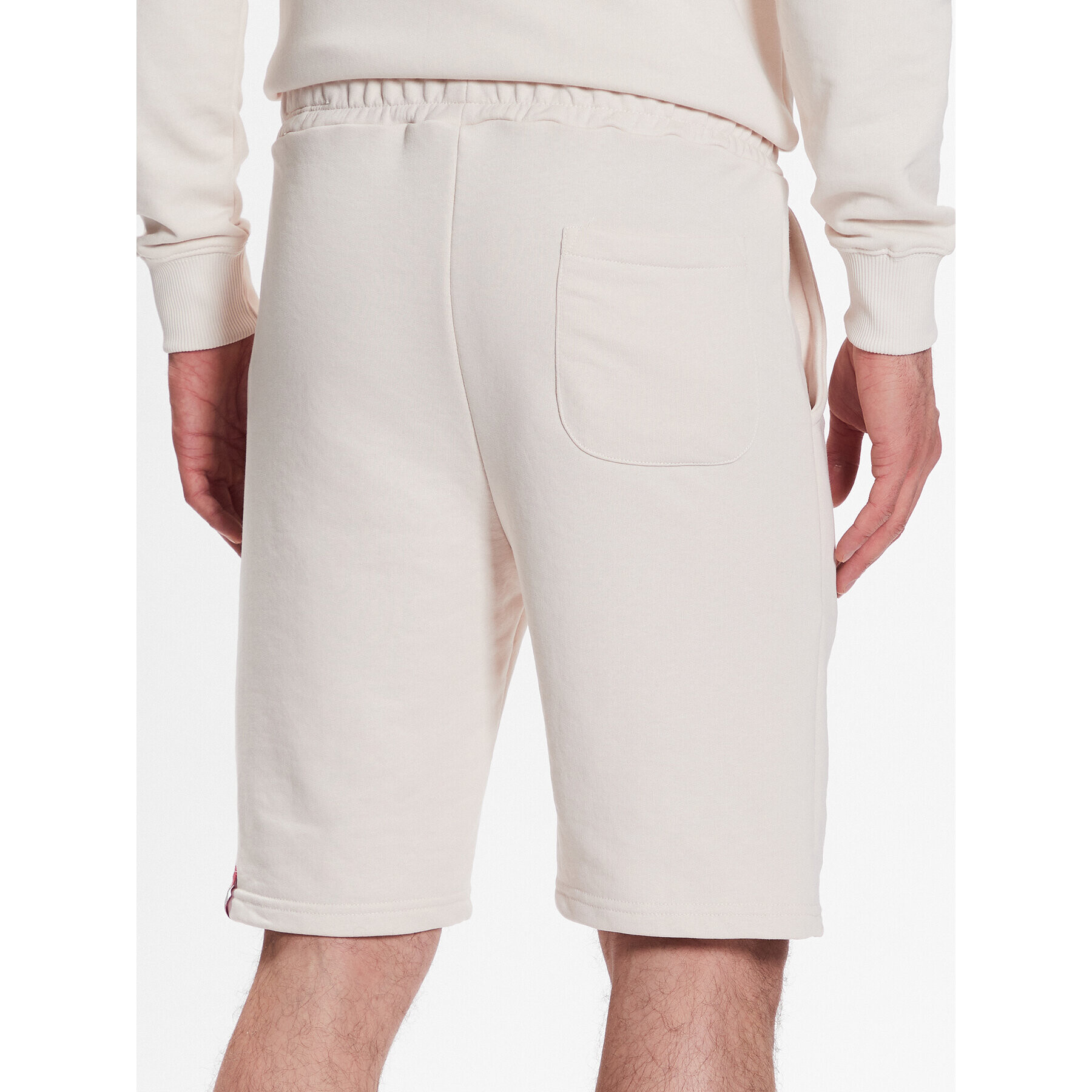 Alpha Industries Спортни шорти Basic 116363 Бежов Regular Fit - Pepit.bg