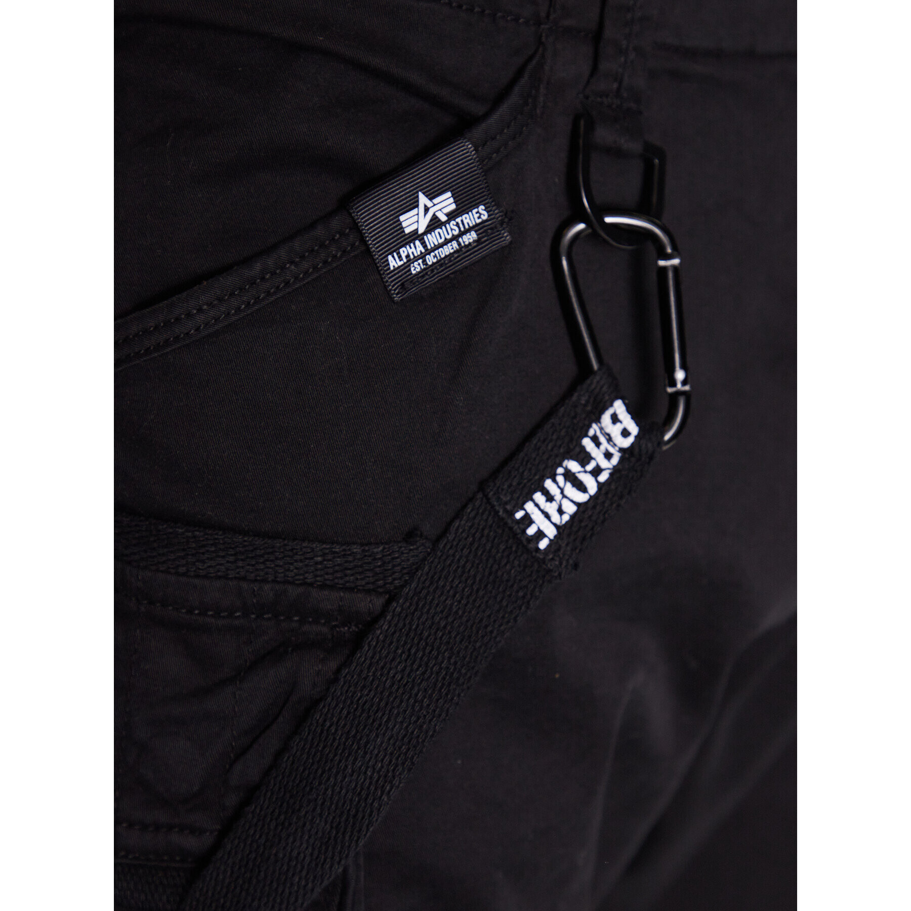 Alpha Industries Шорти от плат Utility Short Черен Slim Fit - Pepit.bg