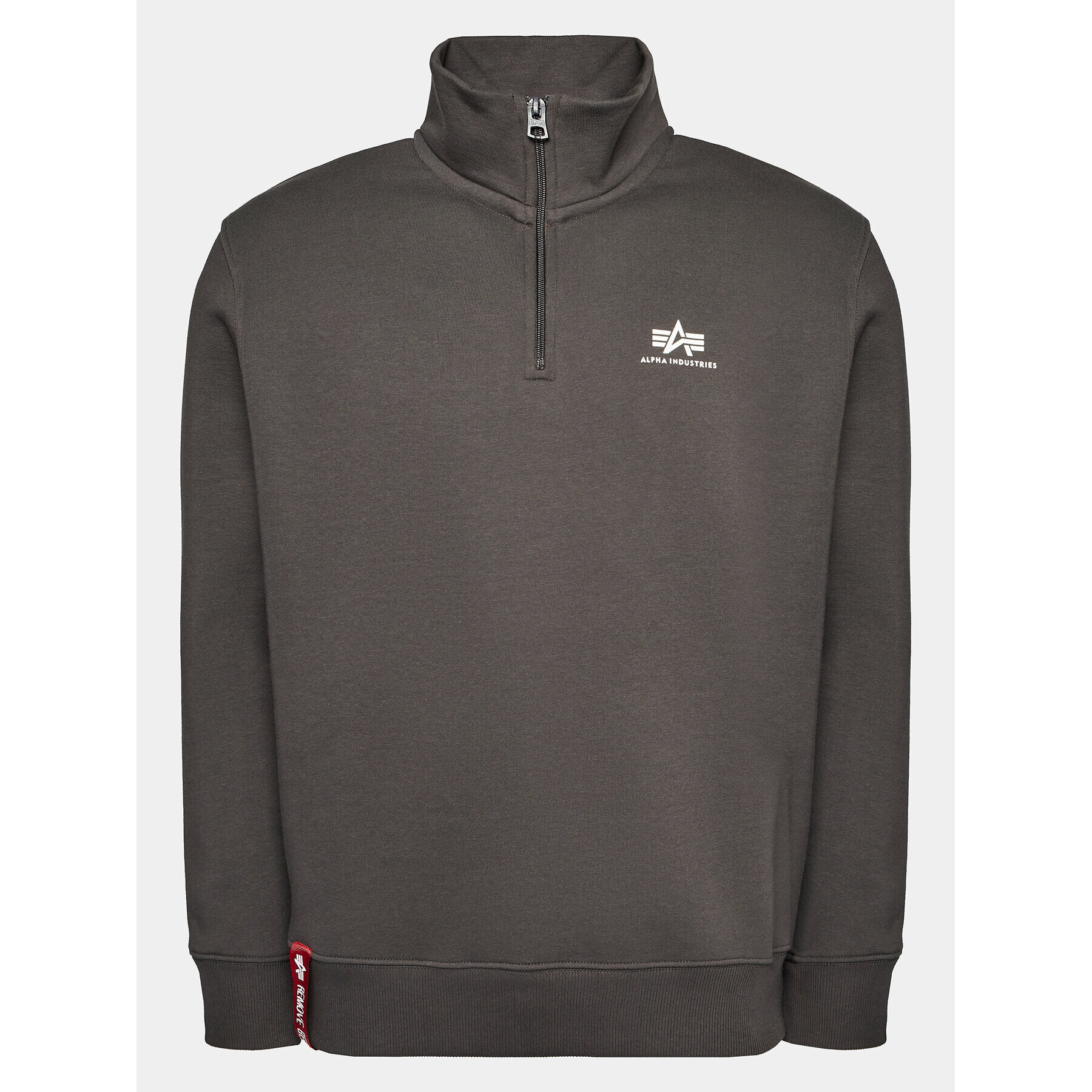 Alpha Industries Суитшърт 108308 Сив Regular Fit - Pepit.bg