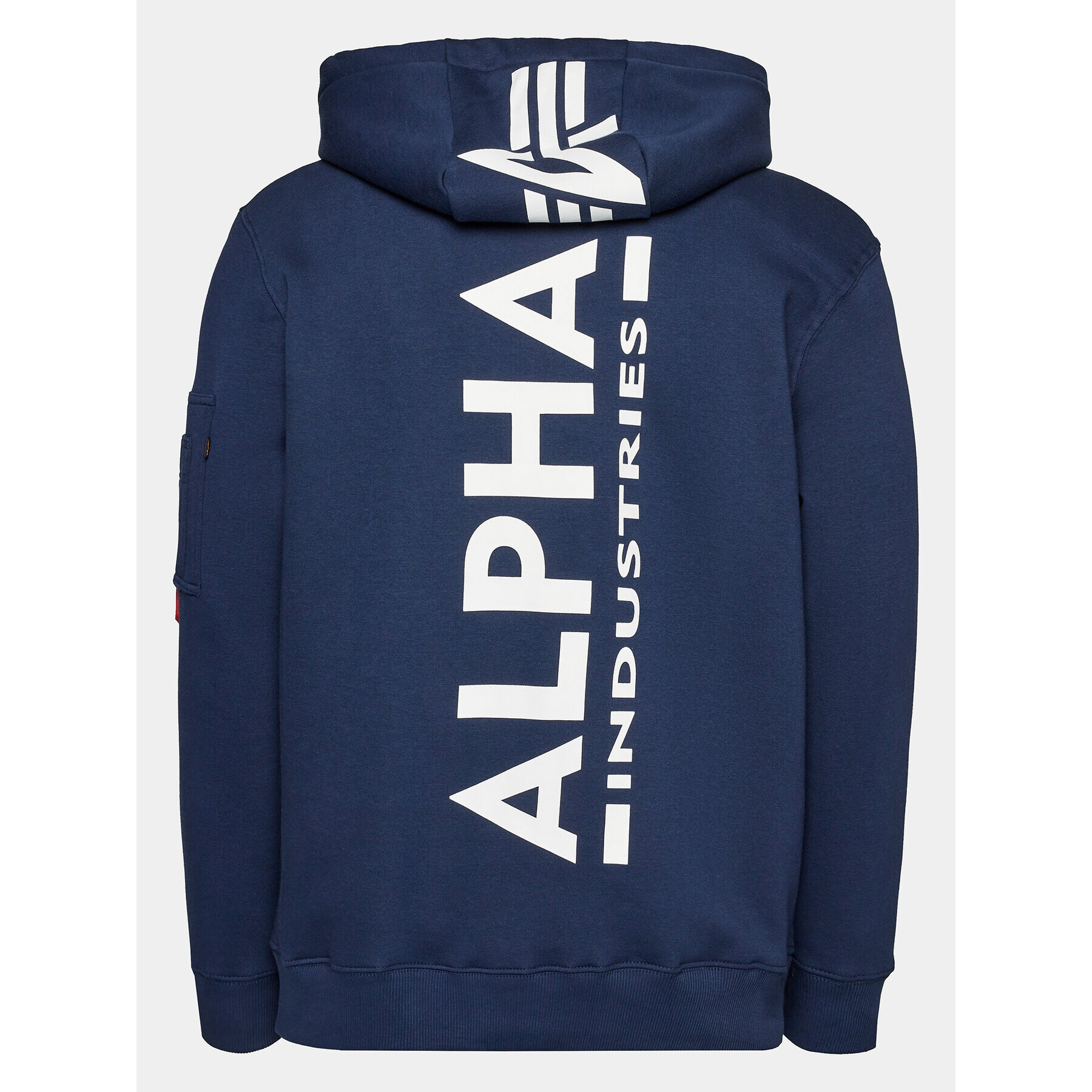 Alpha Industries Суитшърт Back Print 178318 Тъмносин Regular Fit - Pepit.bg