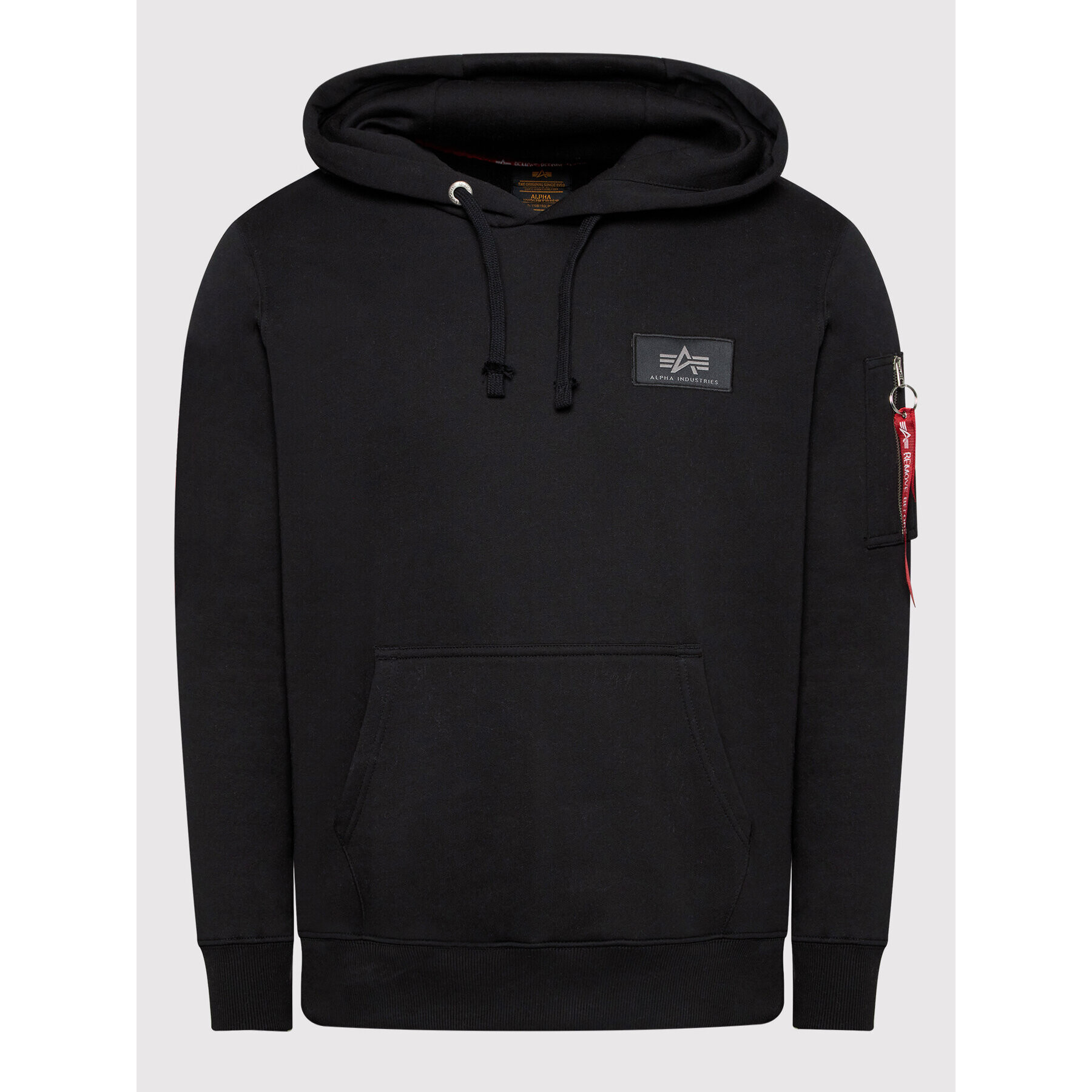 Alpha Industries Суитшърт Back Print Como Print 178318CP Черен Regular Fit - Pepit.bg