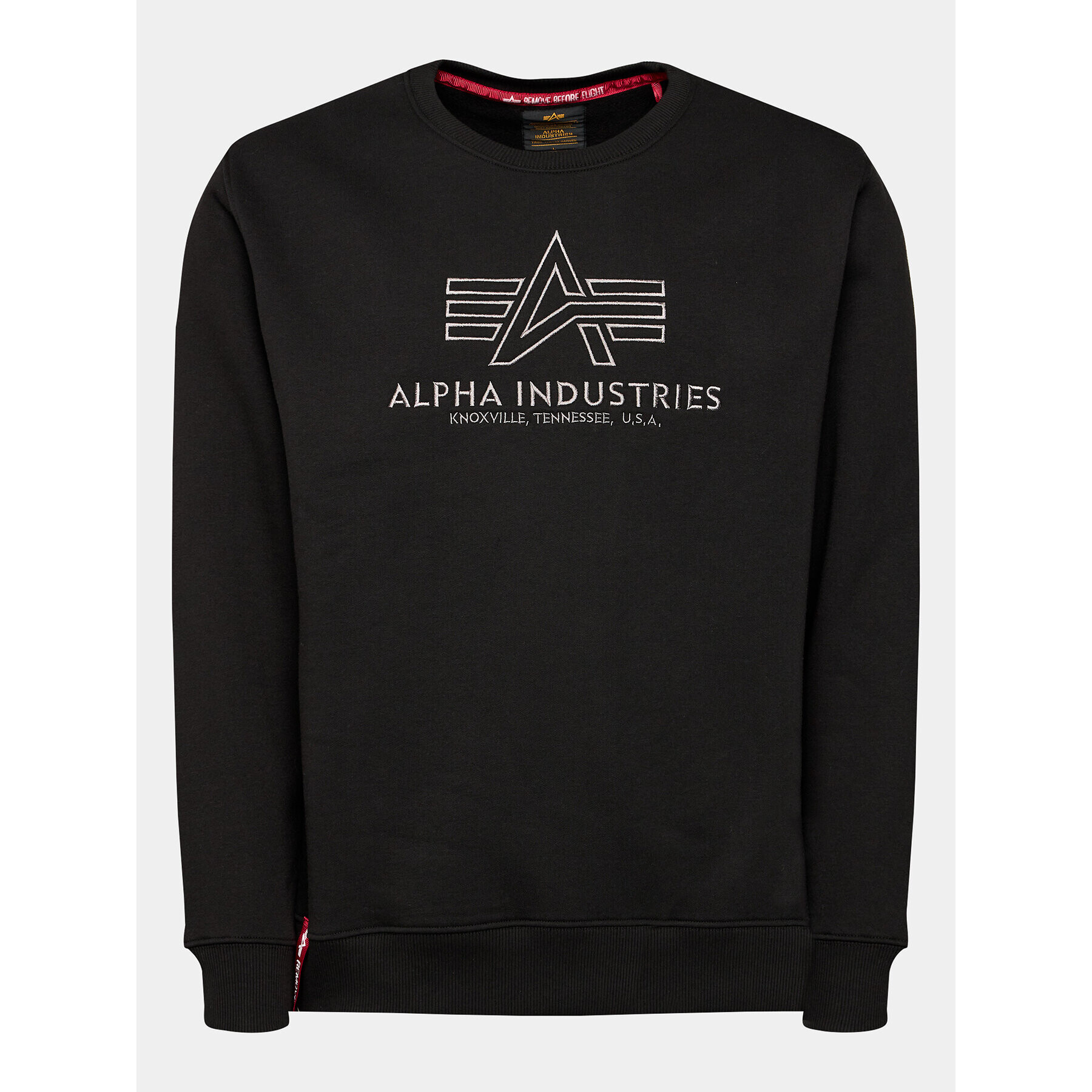 Alpha Industries Суитшърт Basic 118302 Черен Regular Fit - Pepit.bg