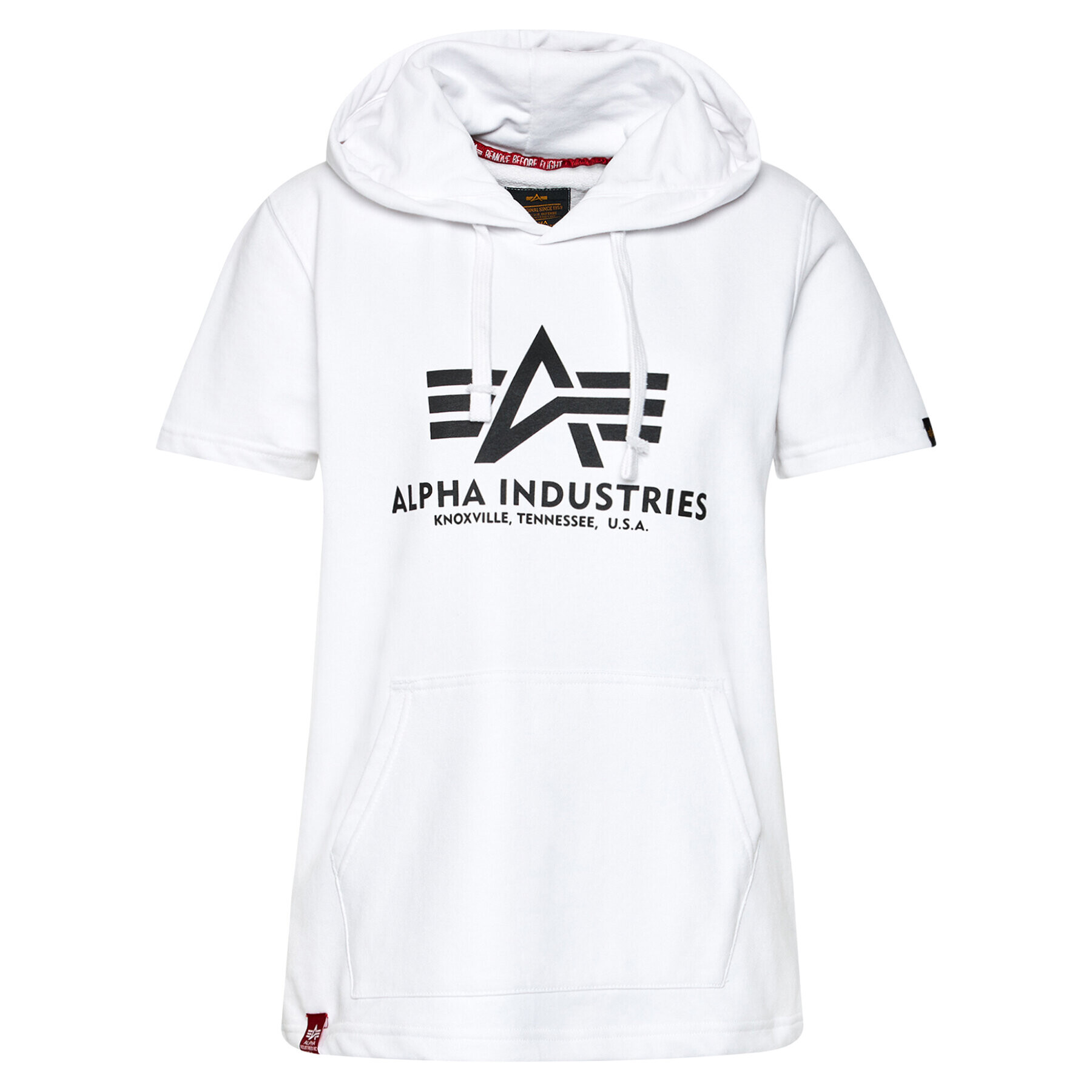 Alpha Industries Суитшърт Basic 126507 Бял Regular Fit - Pepit.bg