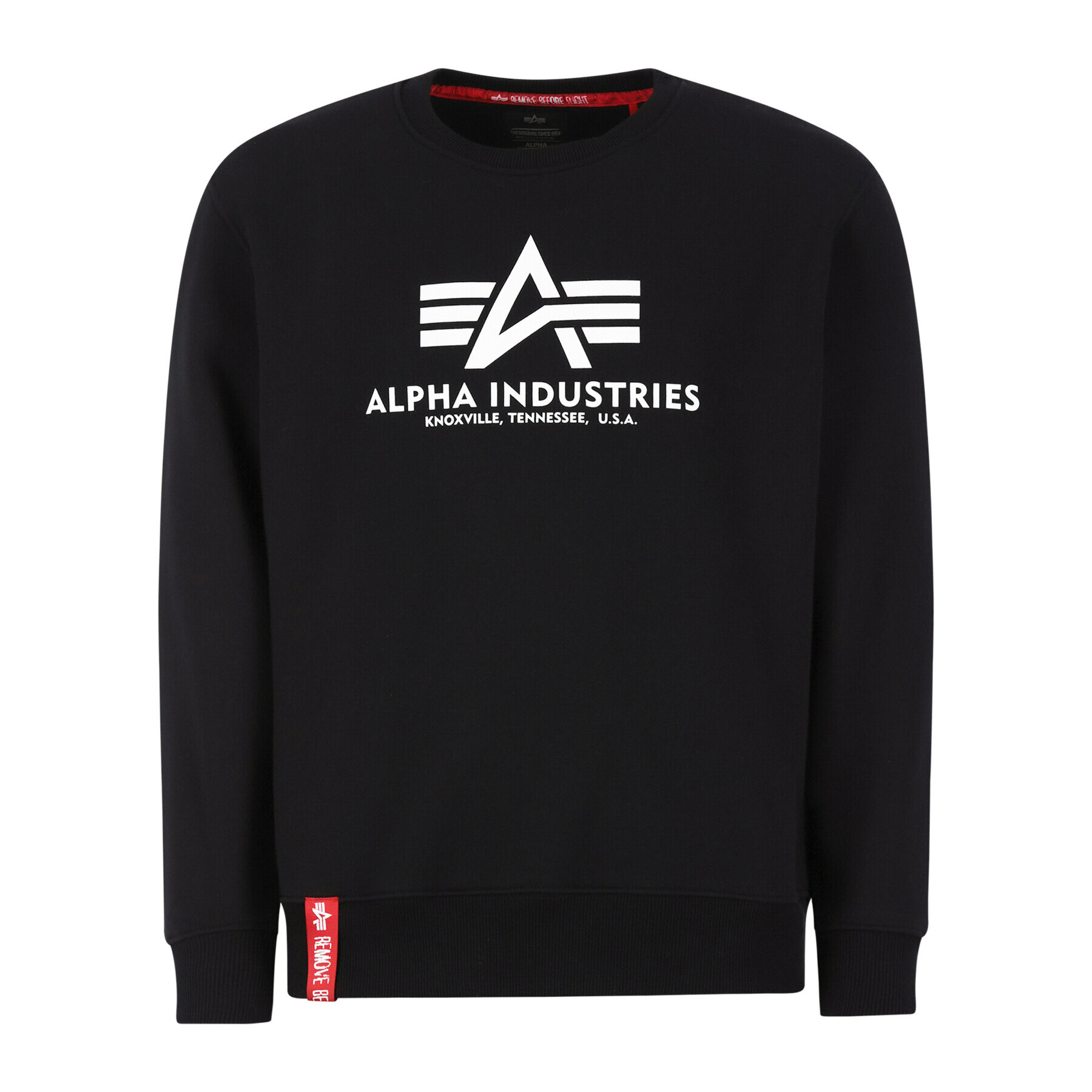 Alpha Industries Суитшърт Basic 178302 Черен Regular Fit - Pepit.bg