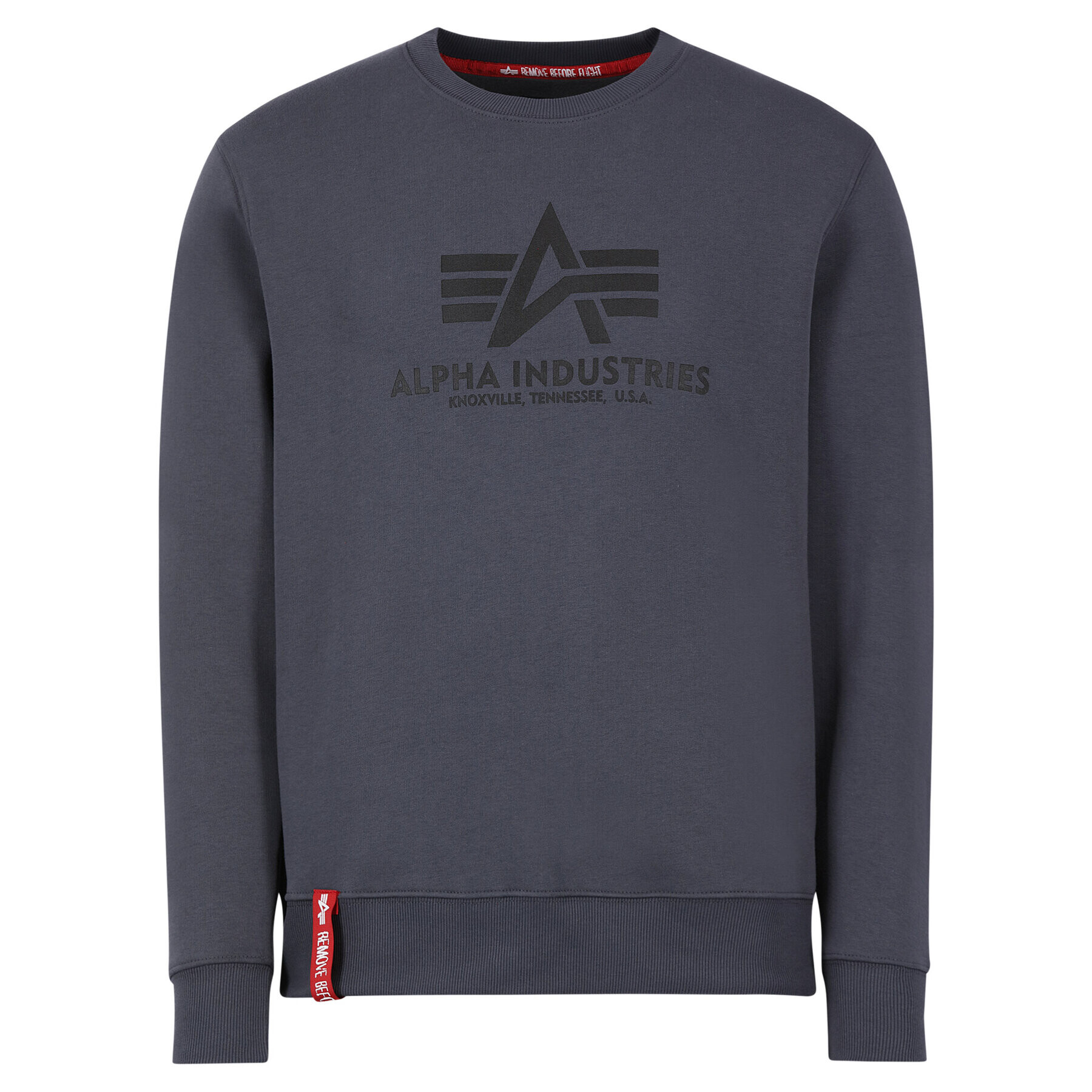 Alpha Industries Суитшърт Basic 178302 Сив Regular Fit - Pepit.bg