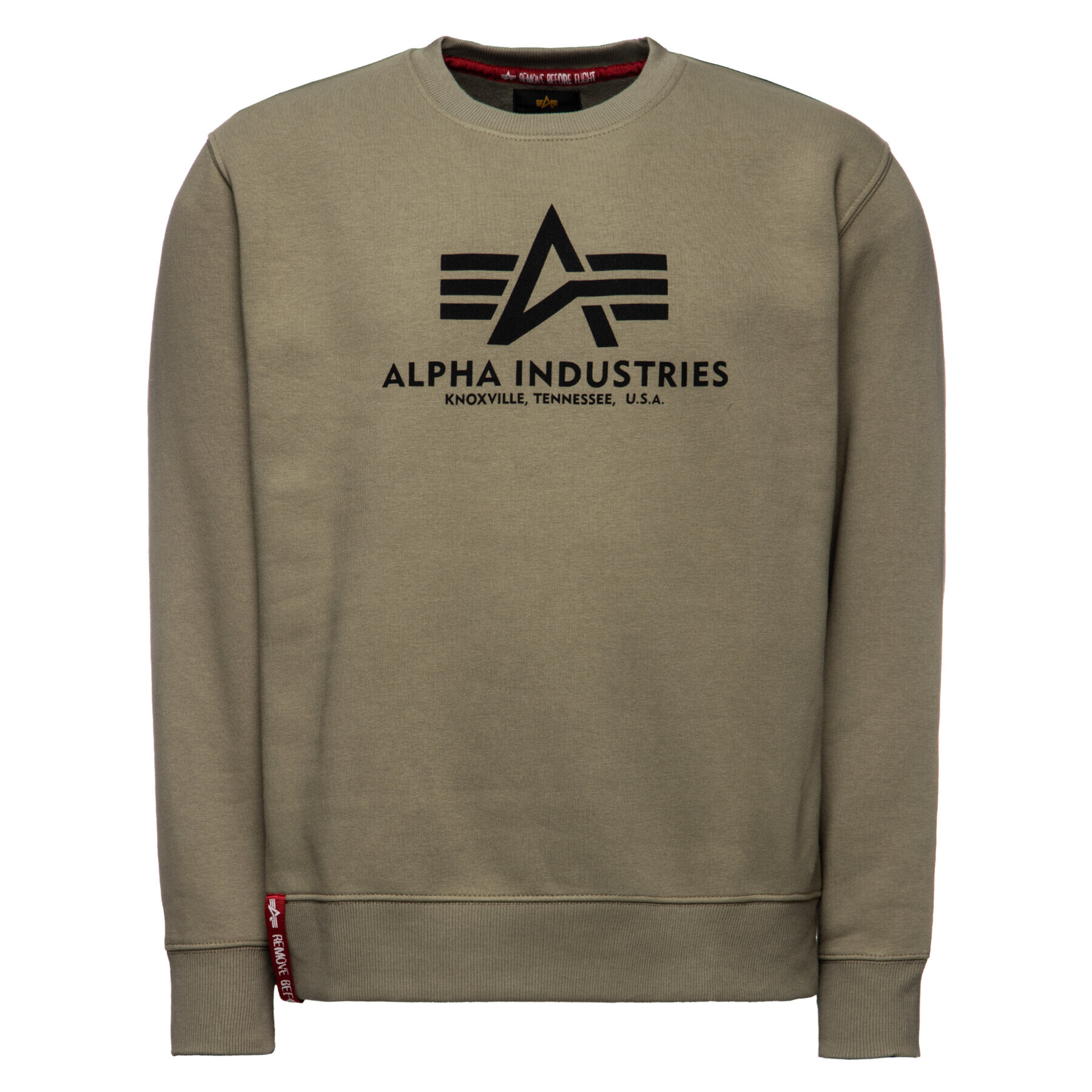 Alpha Industries Суитшърт Basic 178302 Зелен Regular Fit - Pepit.bg