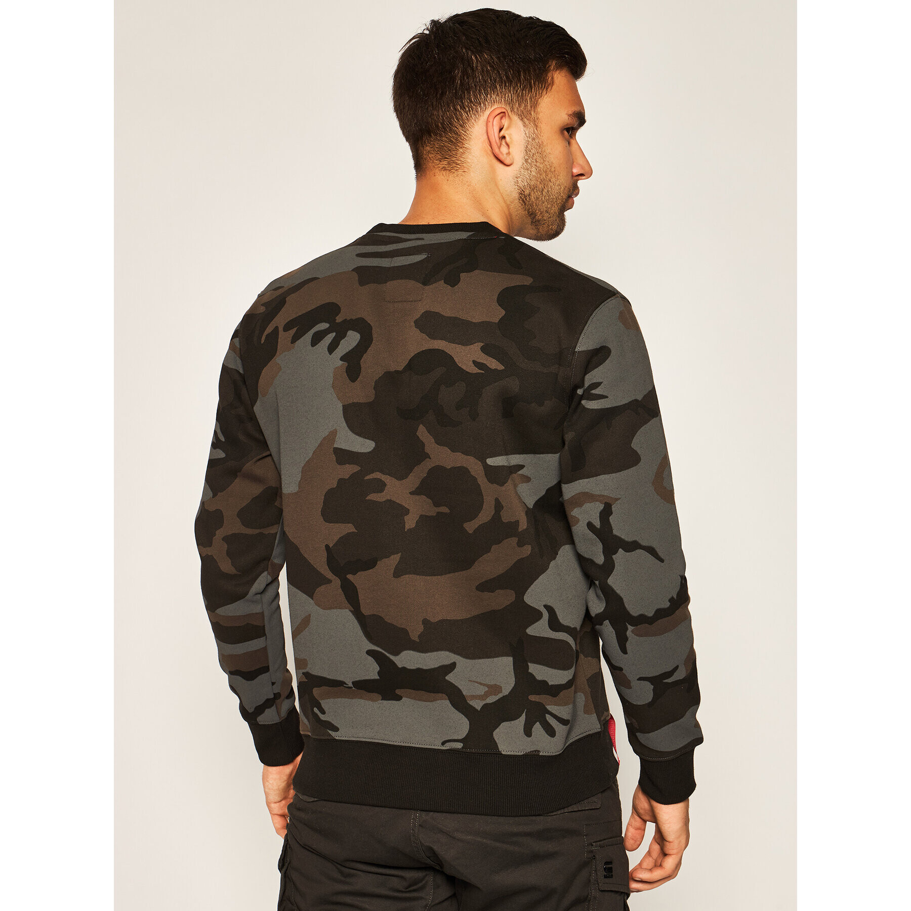 Alpha Industries Суитшърт Basic 178302C Зелен Regular Fit - Pepit.bg