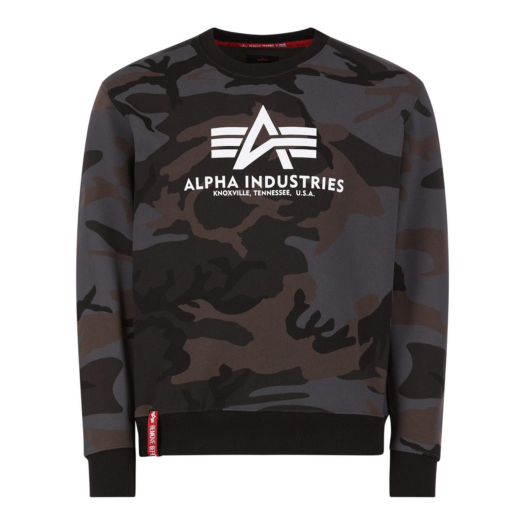 Alpha Industries Суитшърт Basic 178302C Зелен Regular Fit - Pepit.bg