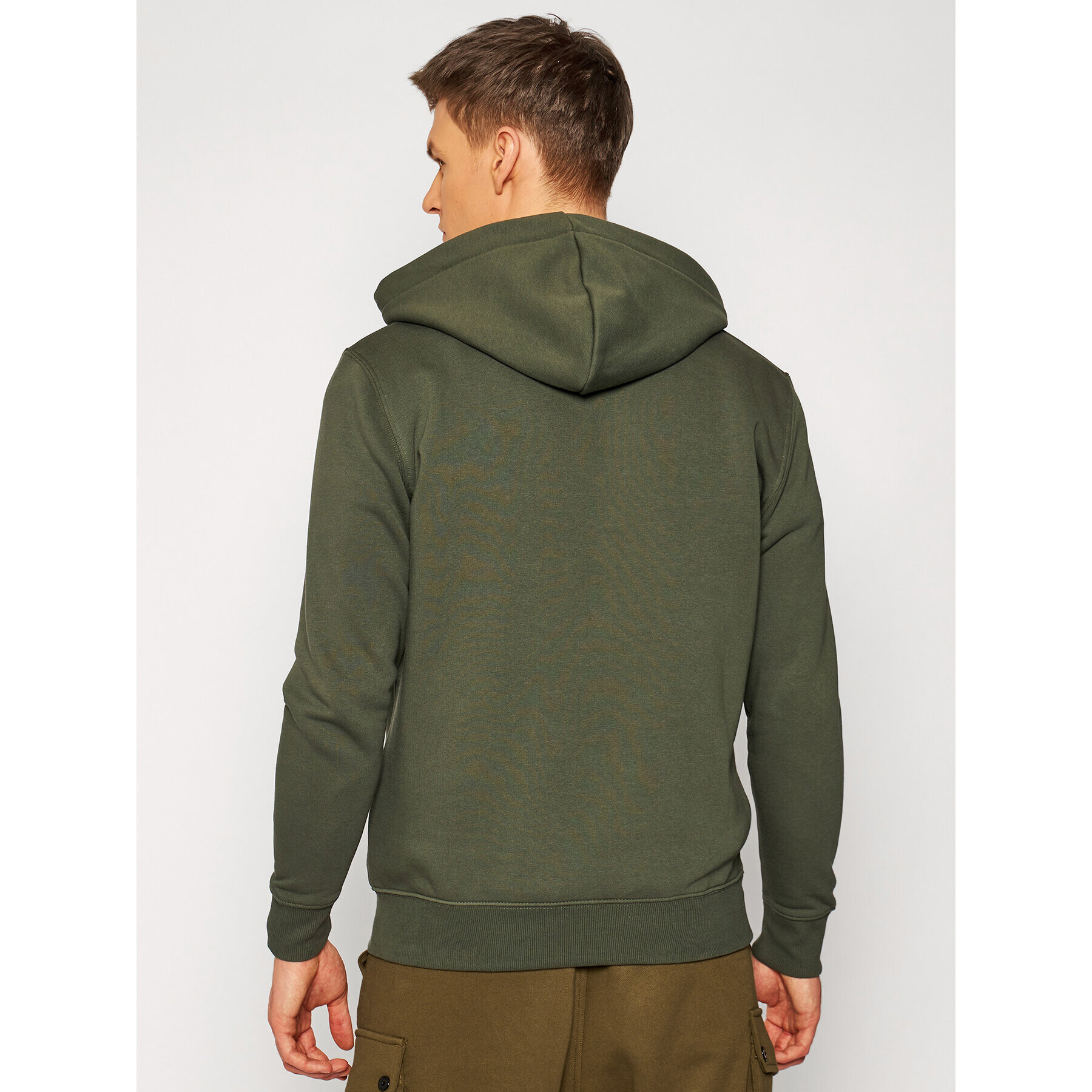 Alpha Industries Суитшърт Basic 178312 Зелен Regular Fit - Pepit.bg