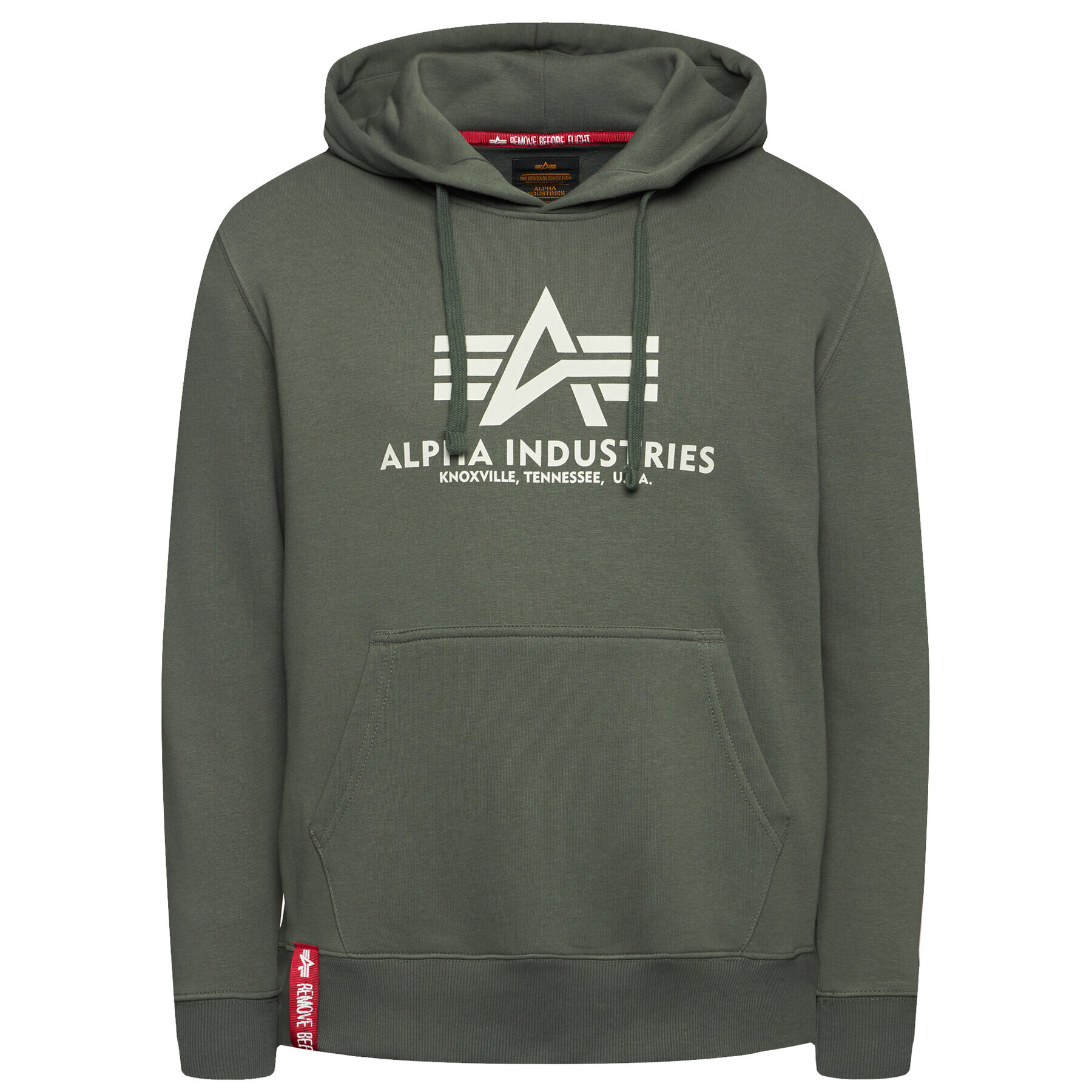 Alpha Industries Суитшърт Basic 178312 Зелен Regular Fit - Pepit.bg