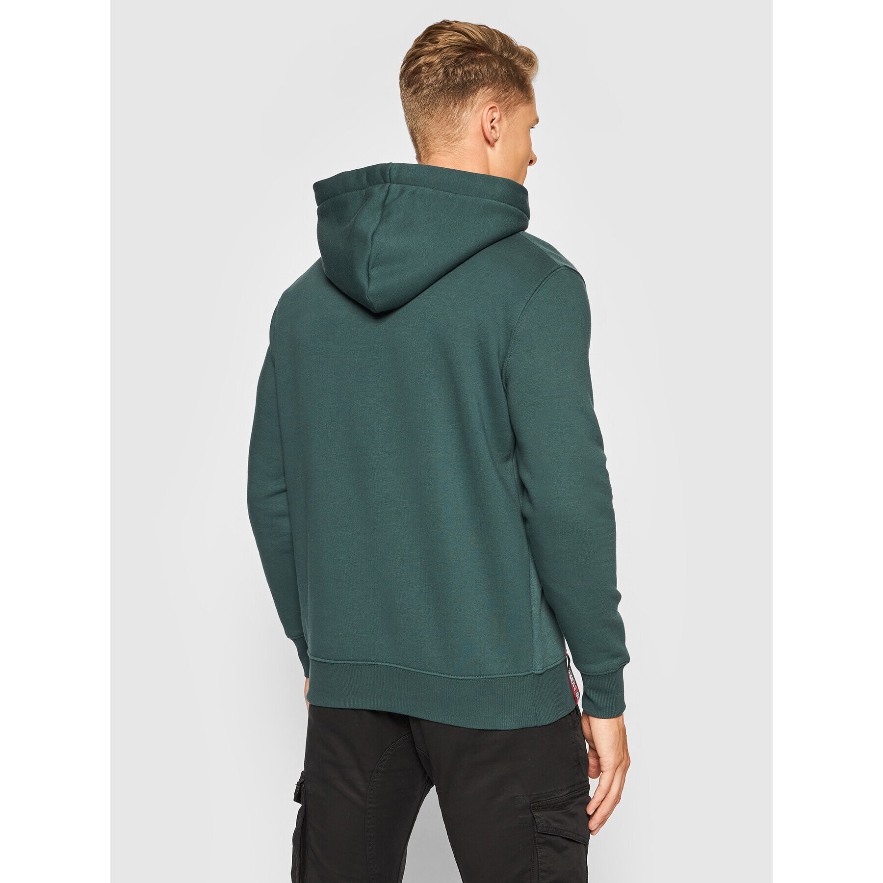 Alpha Industries Суитшърт Basic 178312 Зелен Regular Fit - Pepit.bg