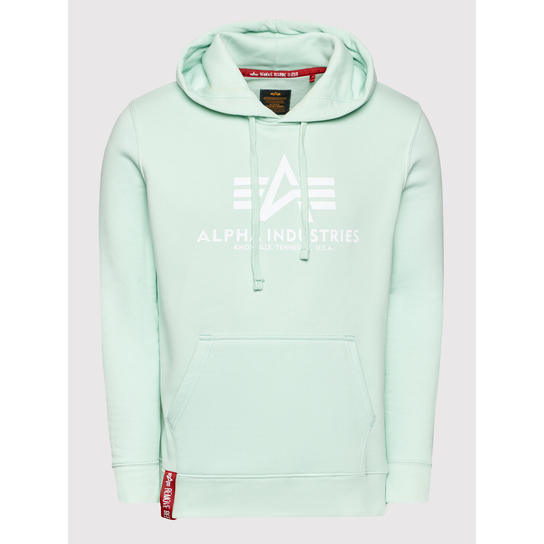 Alpha Industries Суитшърт Basic 178312 Зелен Regular Fit - Pepit.bg