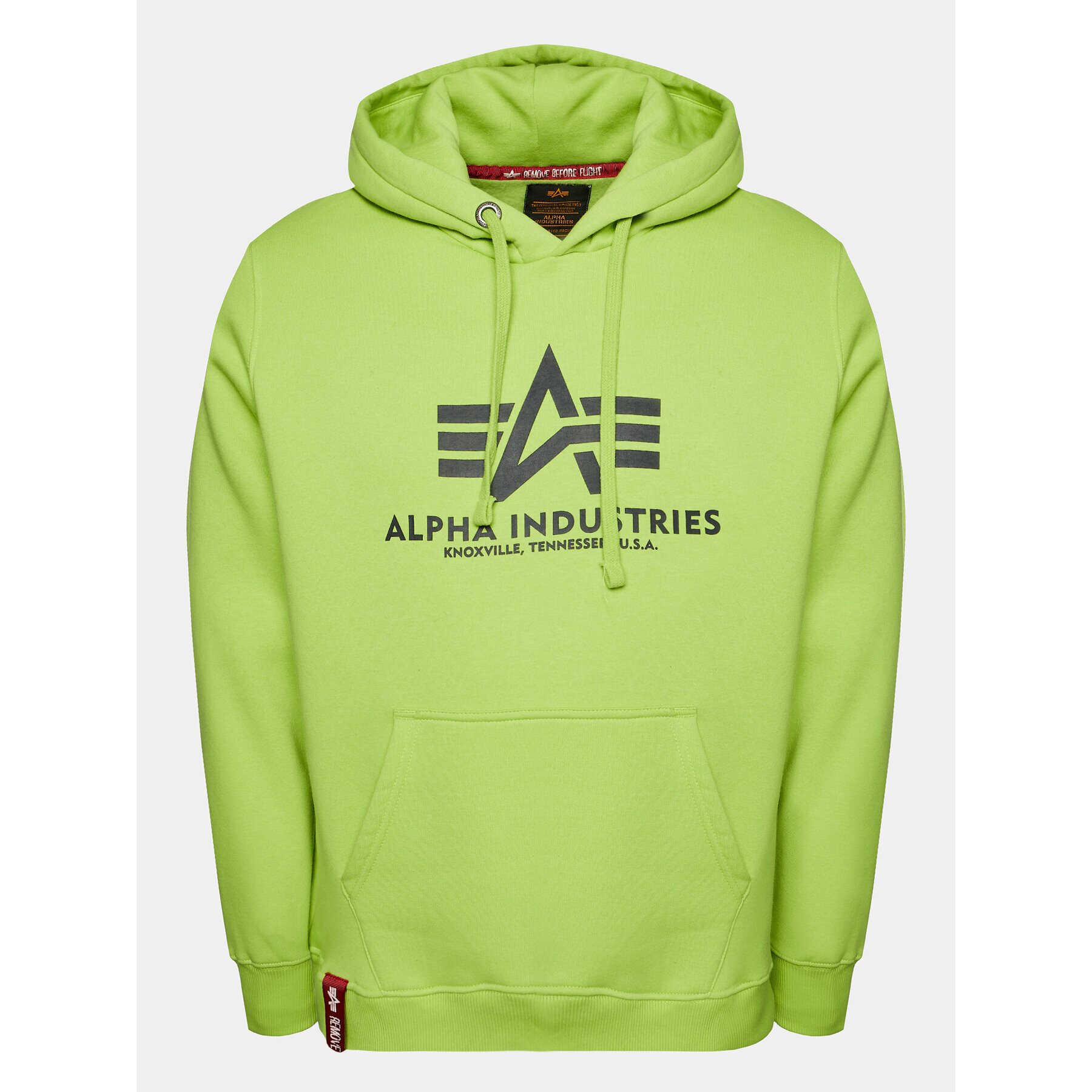 Alpha Industries Суитшърт Basic 178312 Зелен Regular Fit - Pepit.bg