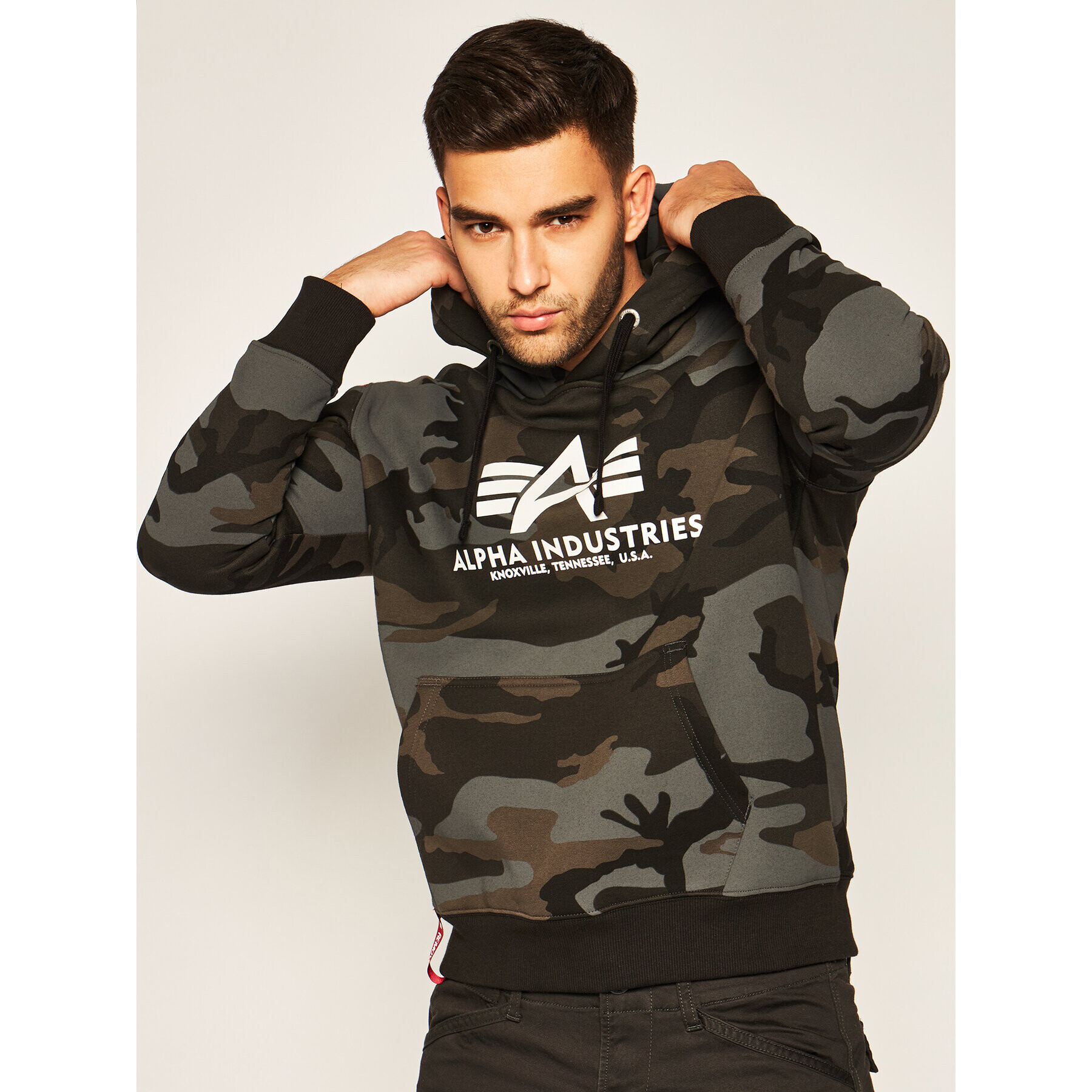 Alpha Industries Суитшърт Basic 178312C Зелен Regular Fit - Pepit.bg