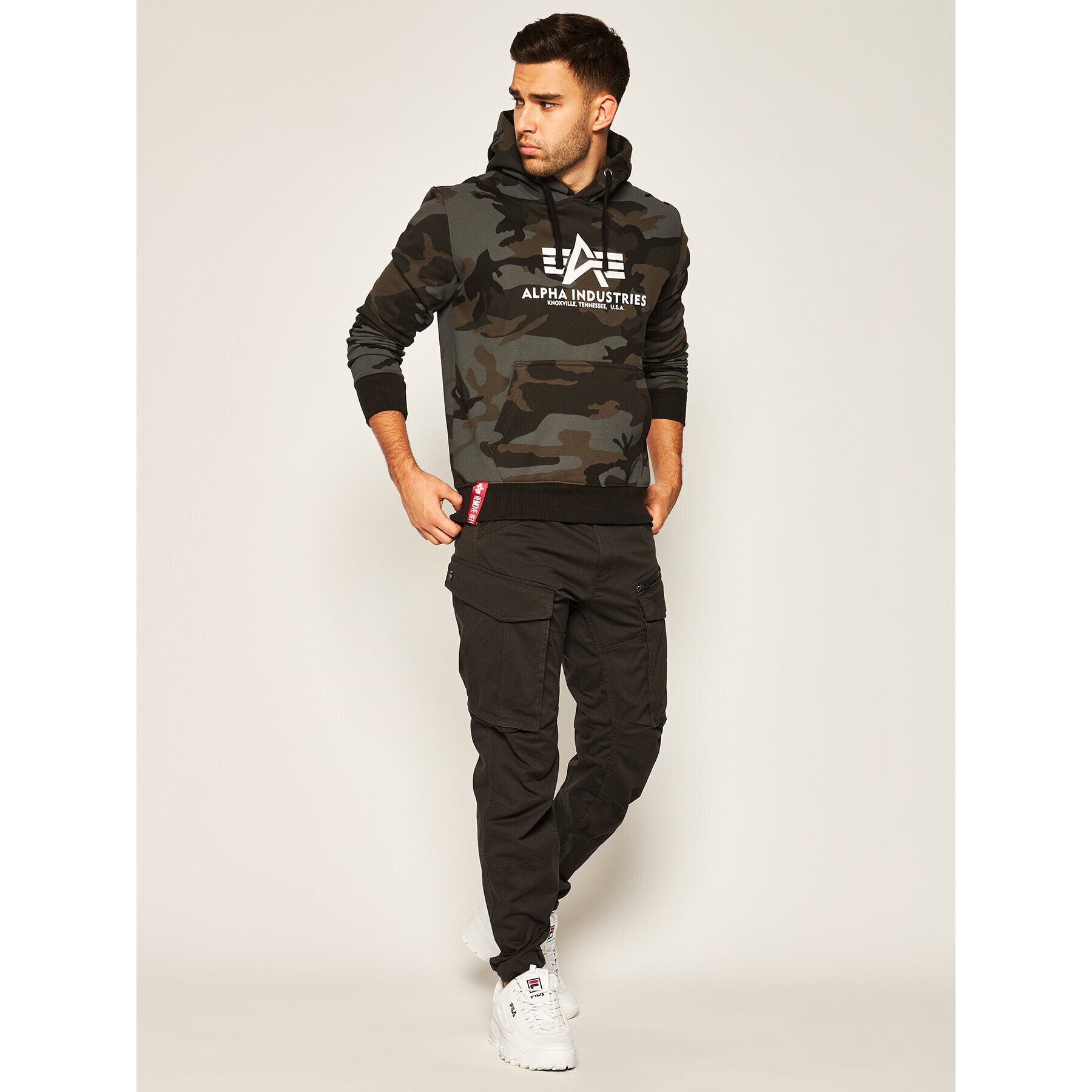 Alpha Industries Суитшърт Basic 178312C Зелен Regular Fit - Pepit.bg