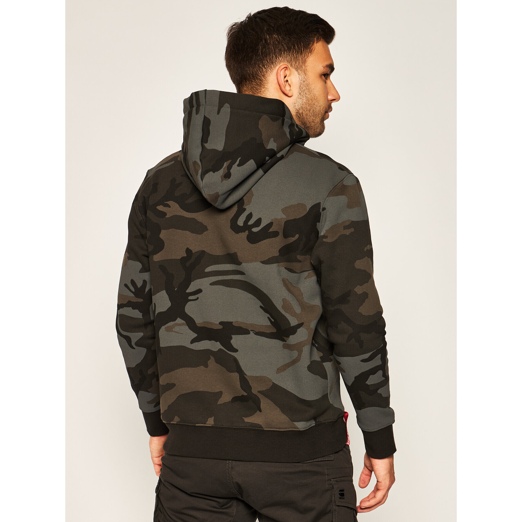 Alpha Industries Суитшърт Basic 178312C Зелен Regular Fit - Pepit.bg