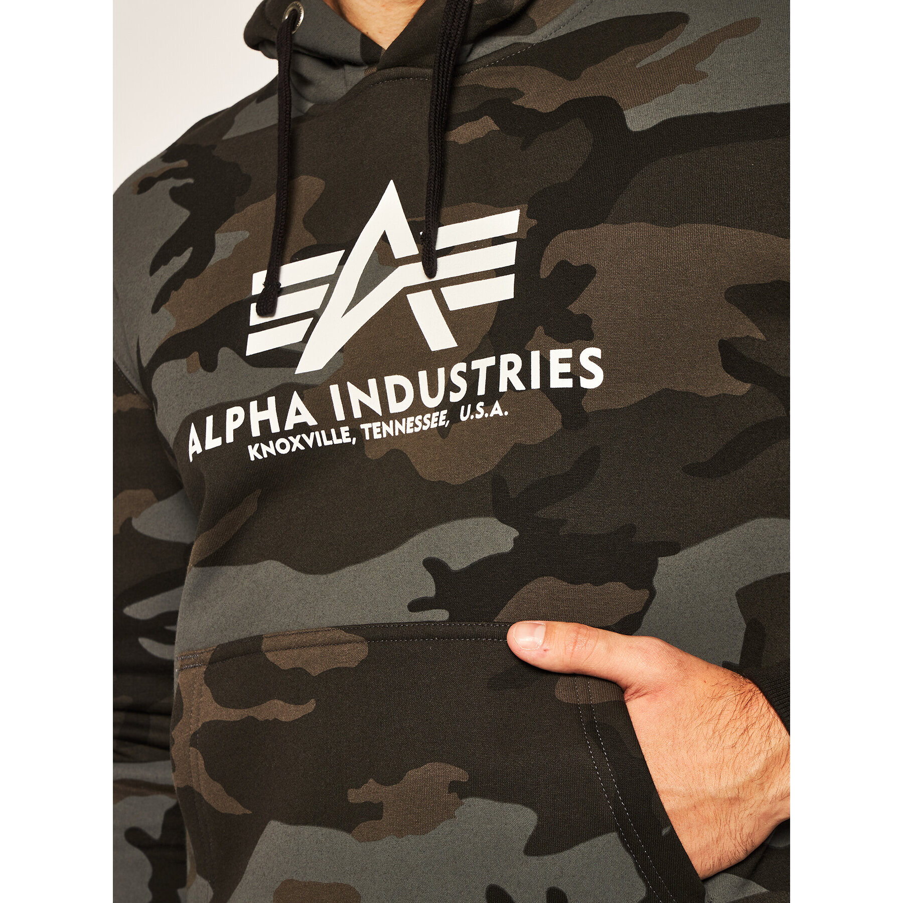 Alpha Industries Суитшърт Basic 178312C Зелен Regular Fit - Pepit.bg