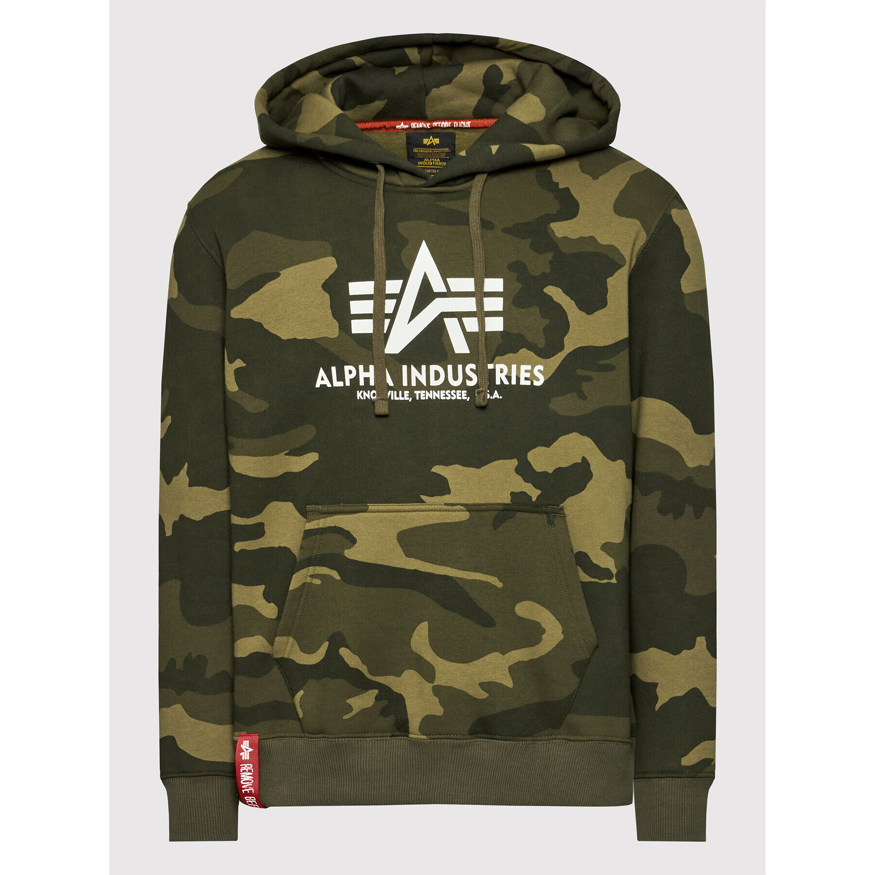 Alpha Industries Суитшърт Basic 178312C Зелен Regular Fit - Pepit.bg