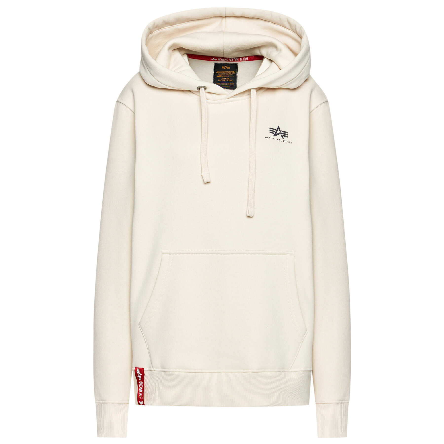 Alpha Industries Суитшърт Basic Small Logo 196318 Бежов Regular Fit - Pepit.bg