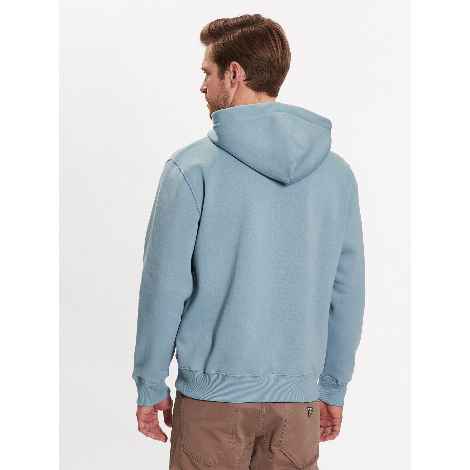 Alpha Industries Суитшърт Basic Zip 118342 Син Regular Fit - Pepit.bg