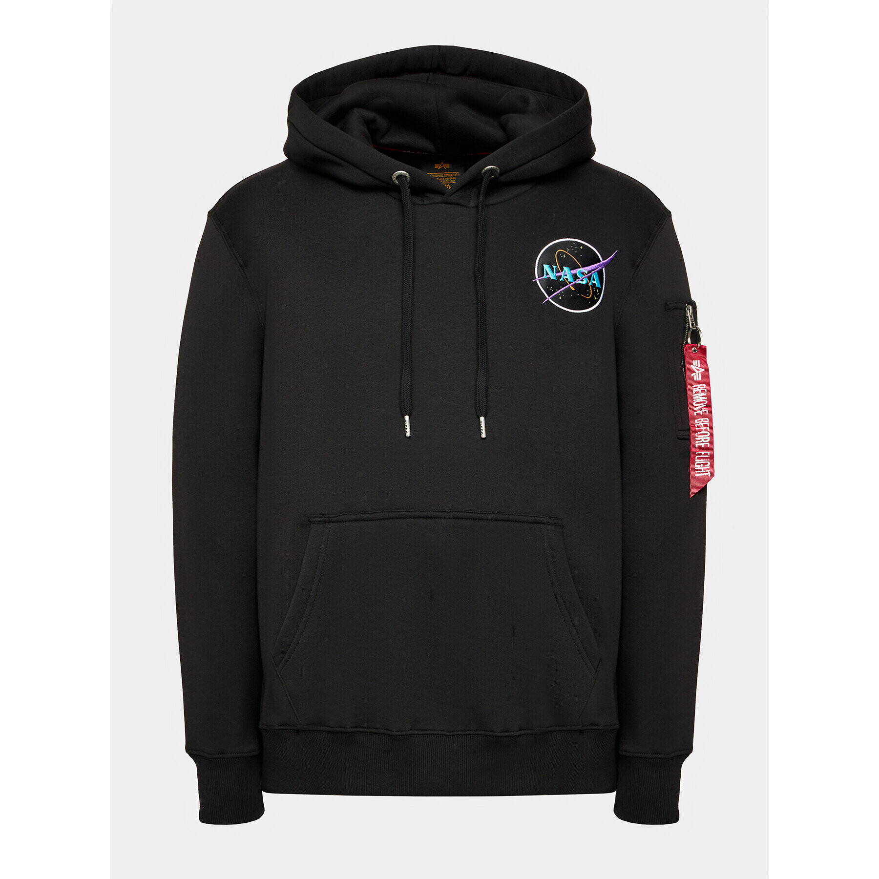 Alpha Industries Суитшърт Dark Side 108337 Черен Relaxed Fit - Pepit.bg