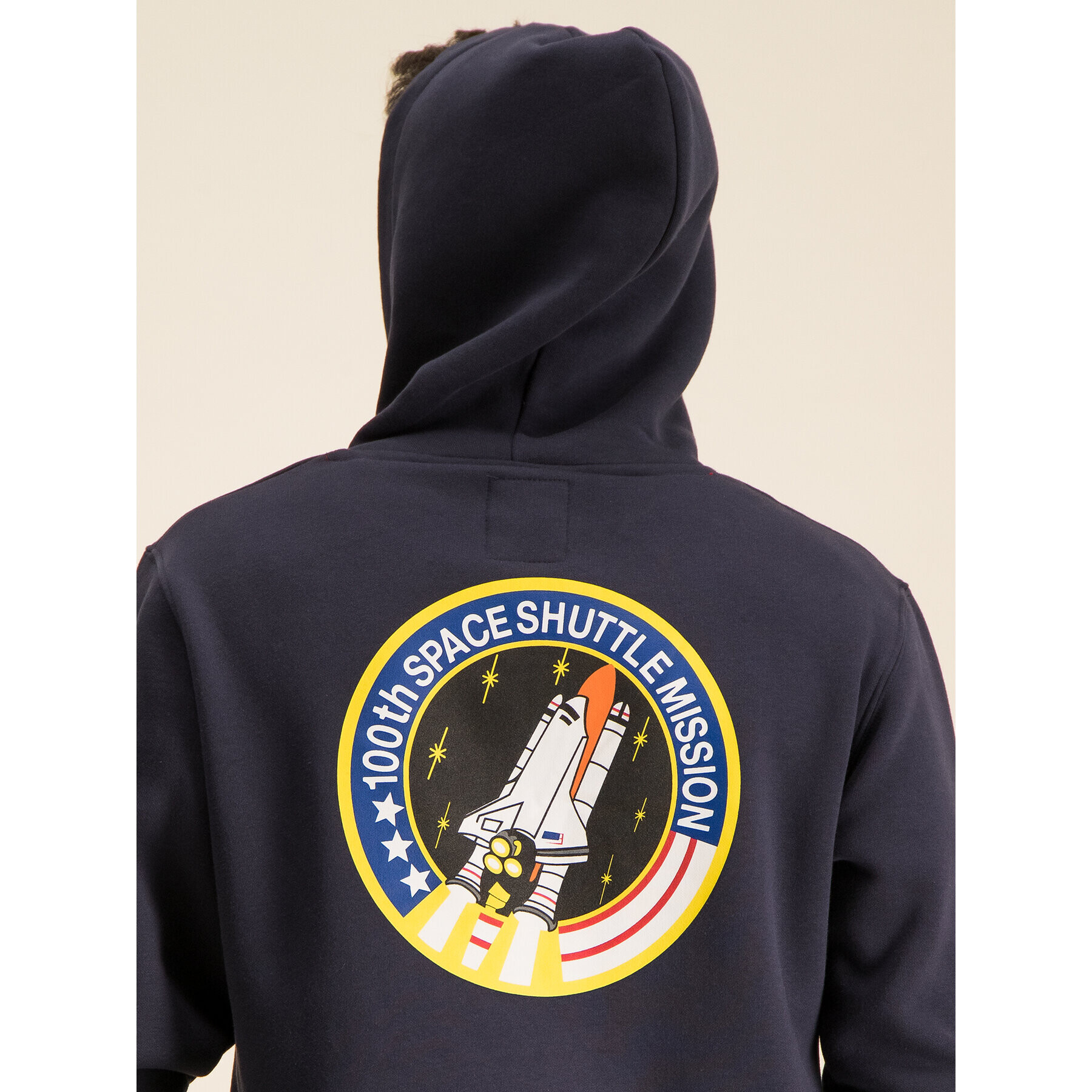 Alpha Industries Суитшърт Nasa 178317 Тъмносин Regular Fit - Pepit.bg