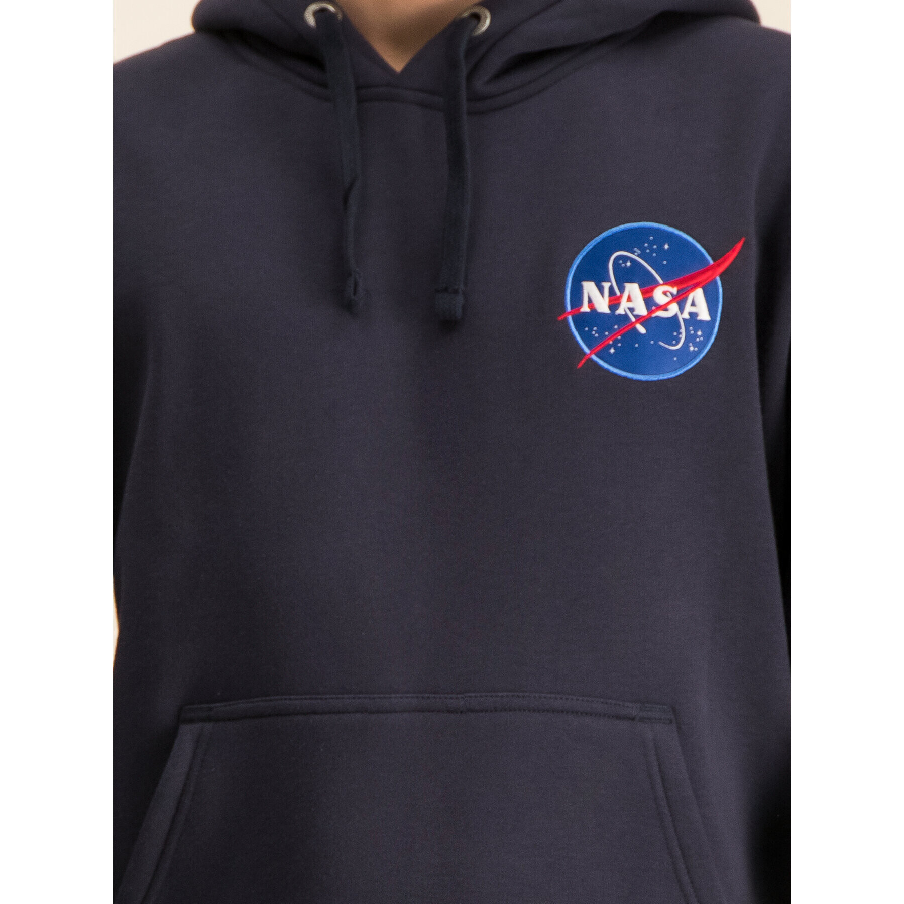 Alpha Industries Суитшърт Nasa 178317 Тъмносин Regular Fit - Pepit.bg