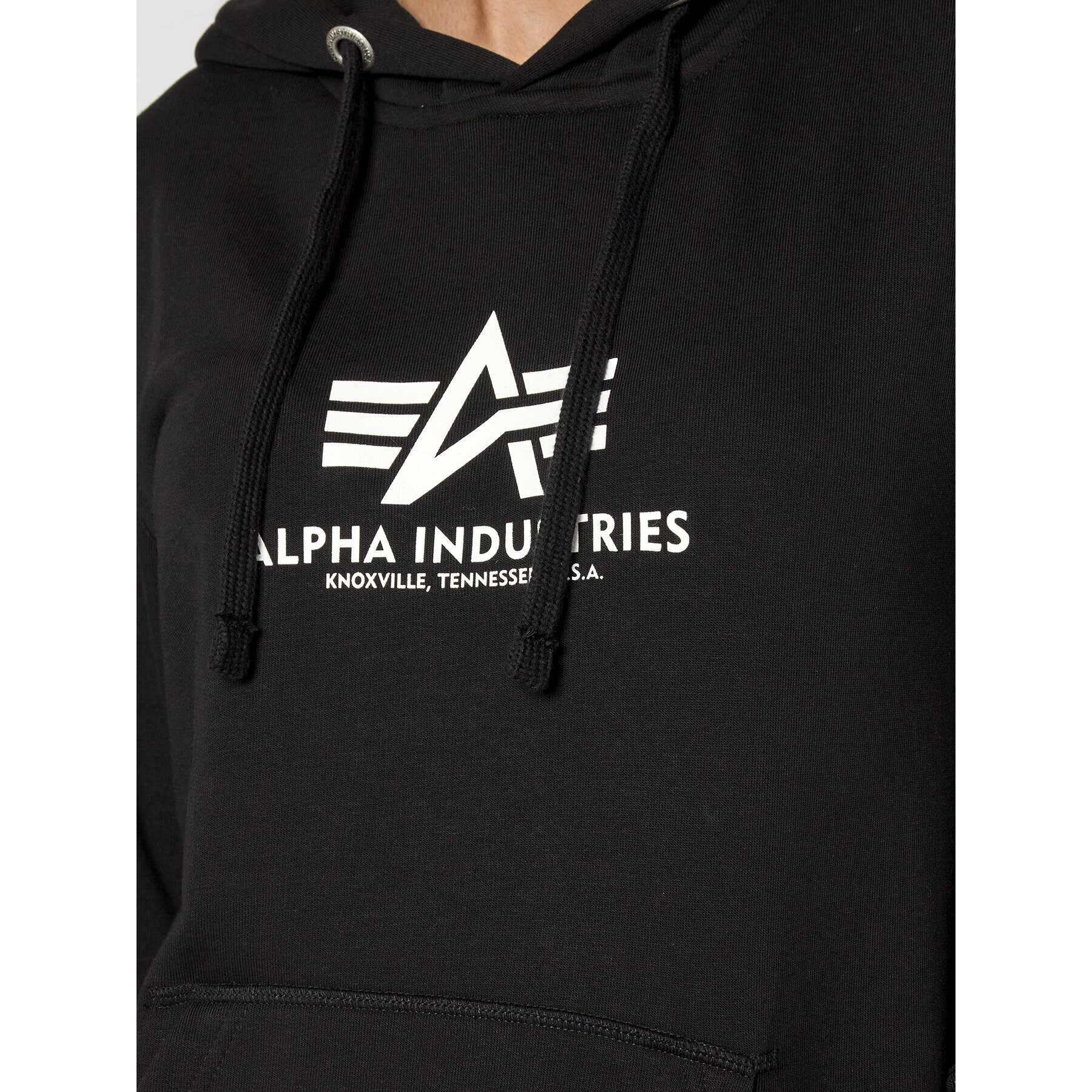 Alpha Industries Суитшърт New Basic 196032 Черен Regular Fit - Pepit.bg