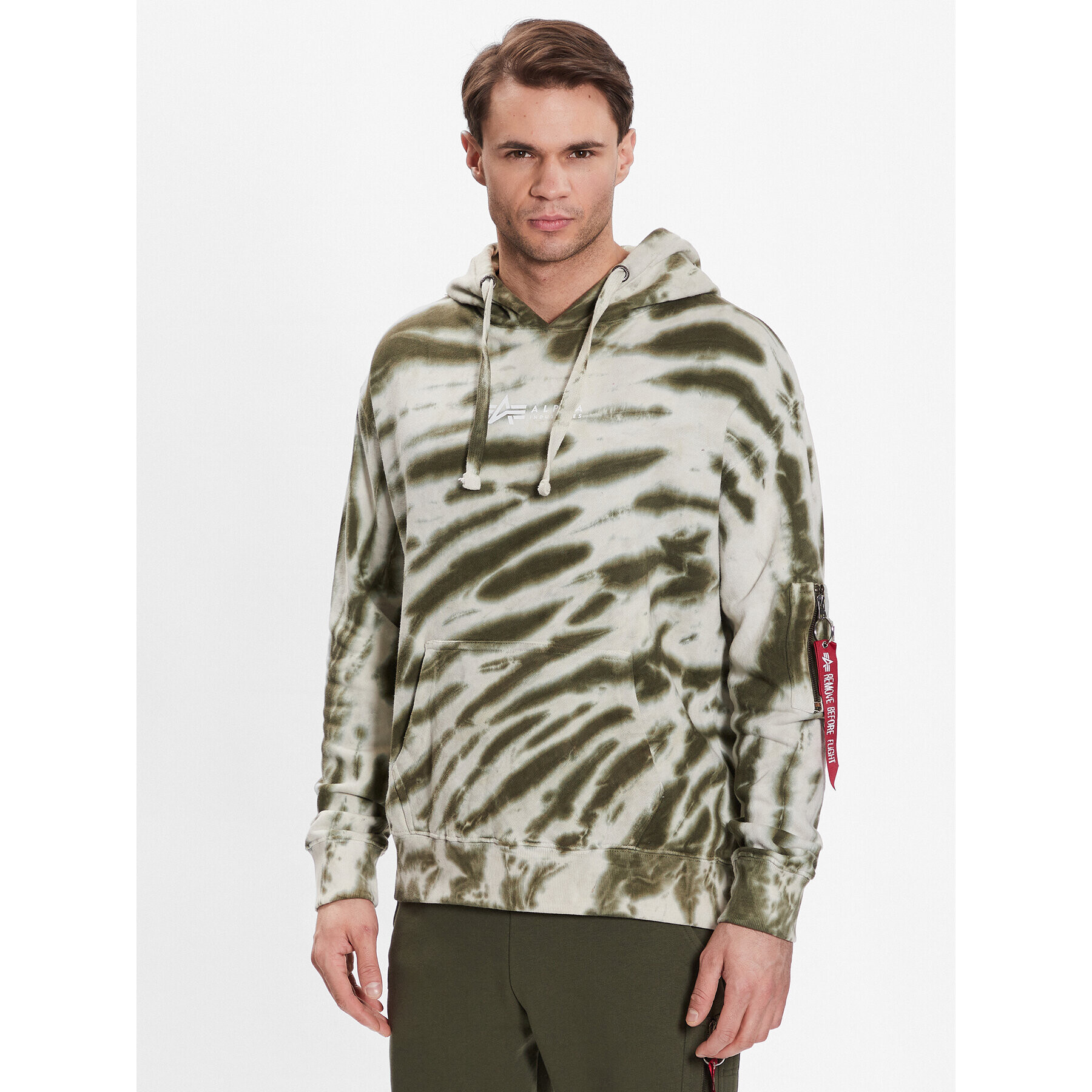 Alpha Industries Суитшърт Tie Dye 106335 Цветен Regular Fit - Pepit.bg