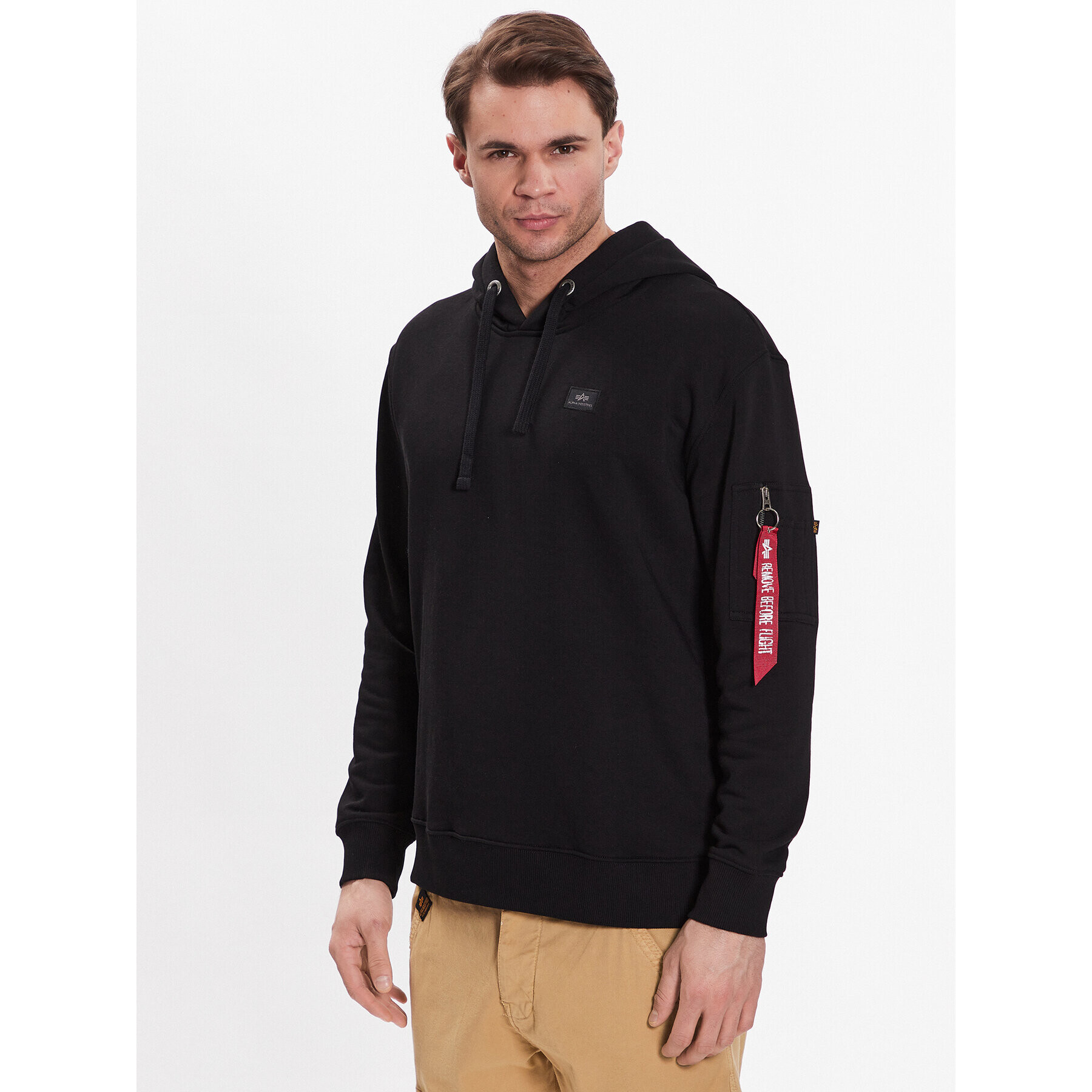Alpha Industries Суитшърт X-Fit Hody 158321 Черен Regular Fit - Pepit.bg