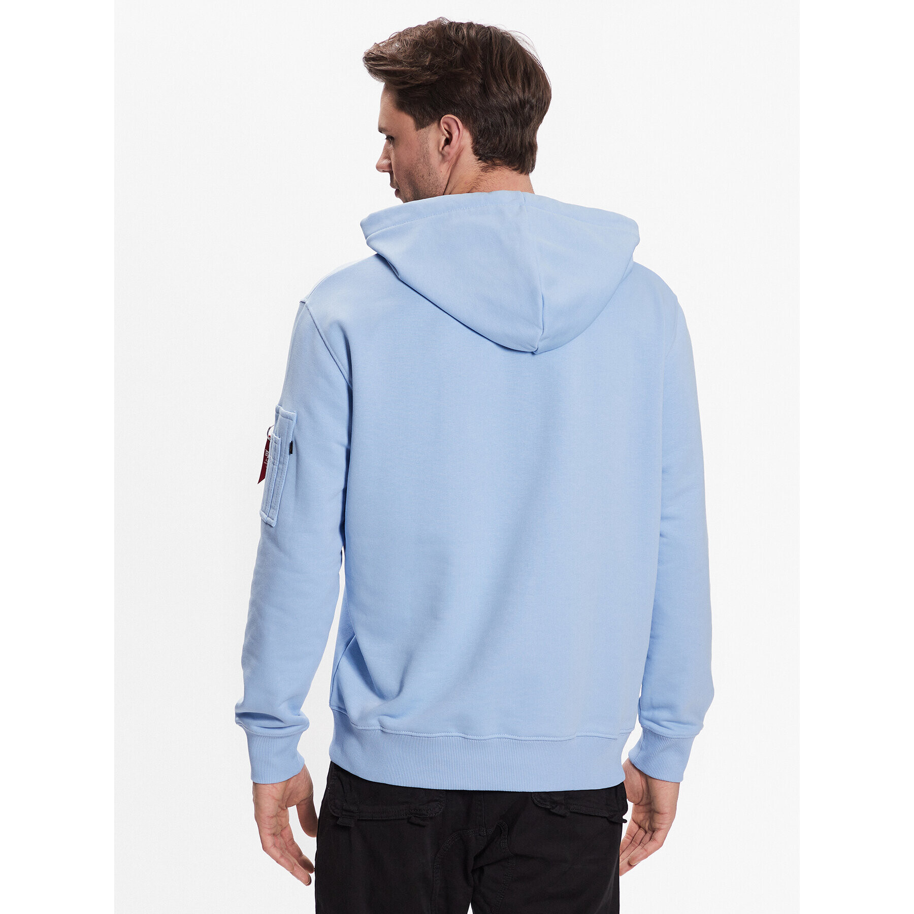 Alpha Industries Суитшърт X-Fit 158321 Син Regular Fit - Pepit.bg
