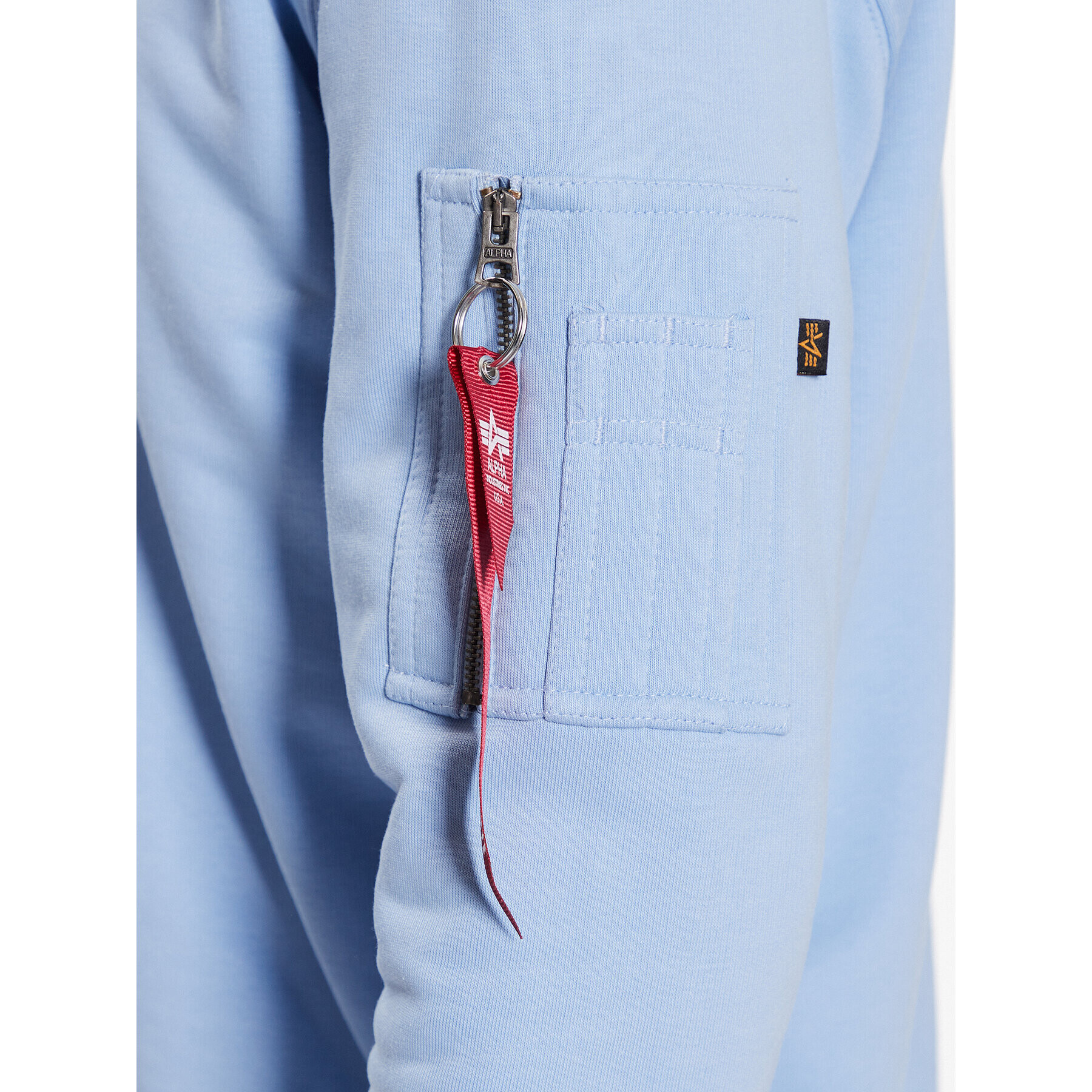 Alpha Industries Суитшърт X-Fit 158321 Син Regular Fit - Pepit.bg