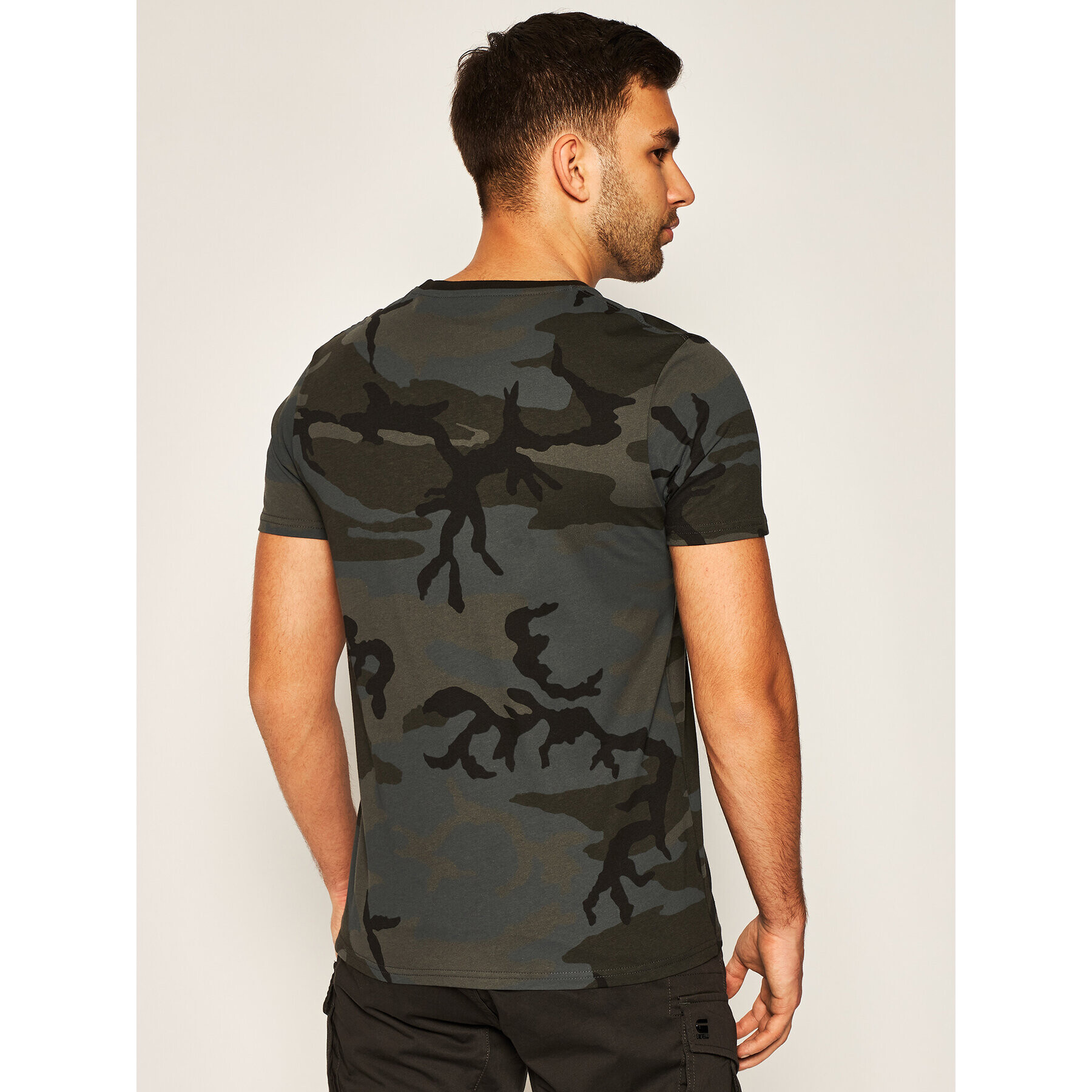 Alpha Industries Тишърт Basic 100501C Сив Regular Fit - Pepit.bg