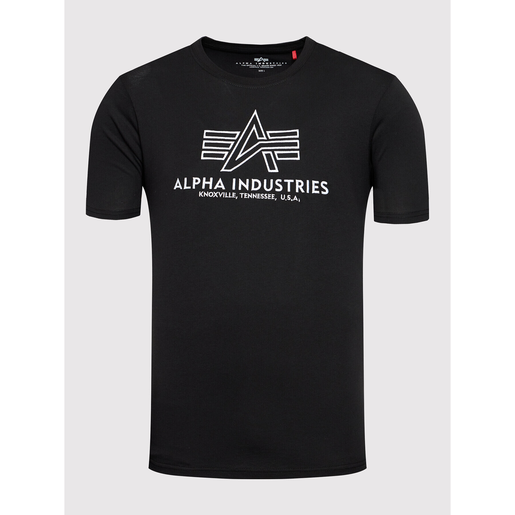 Alpha Industries Тишърт Basic 118505 Черен Regular Fit - Pepit.bg