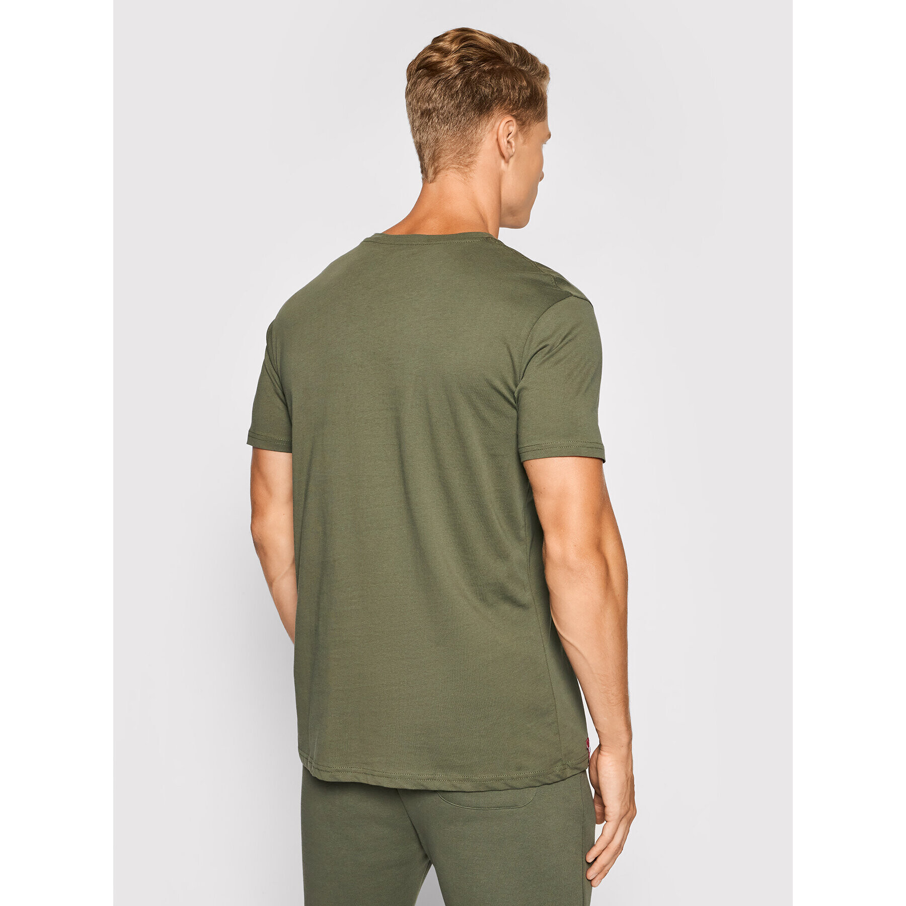 Alpha Industries Тишърт Basic 118505 Зелен Regular Fit - Pepit.bg