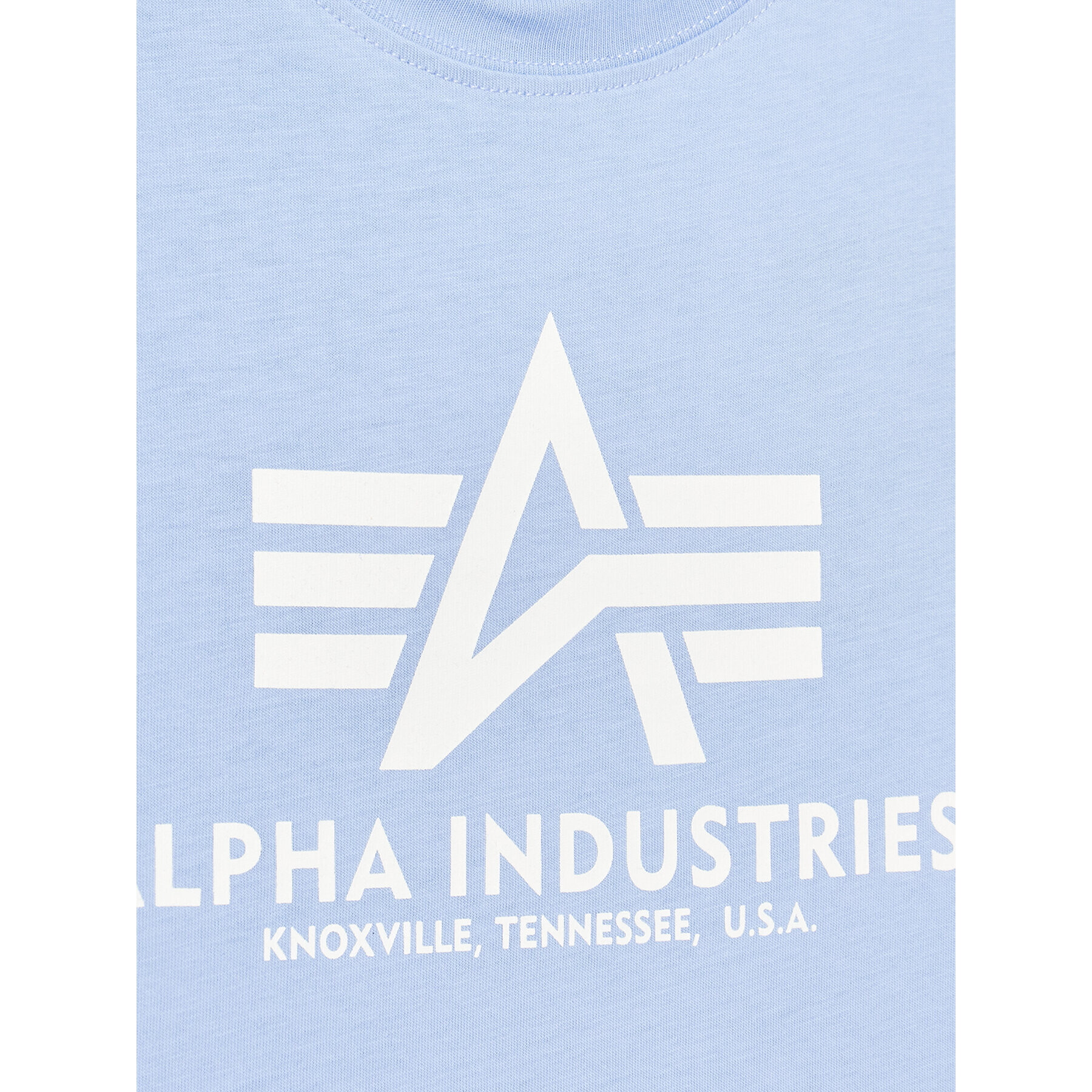 Alpha Industries Тишърт Basic 196703 Син Regular Fit - Pepit.bg