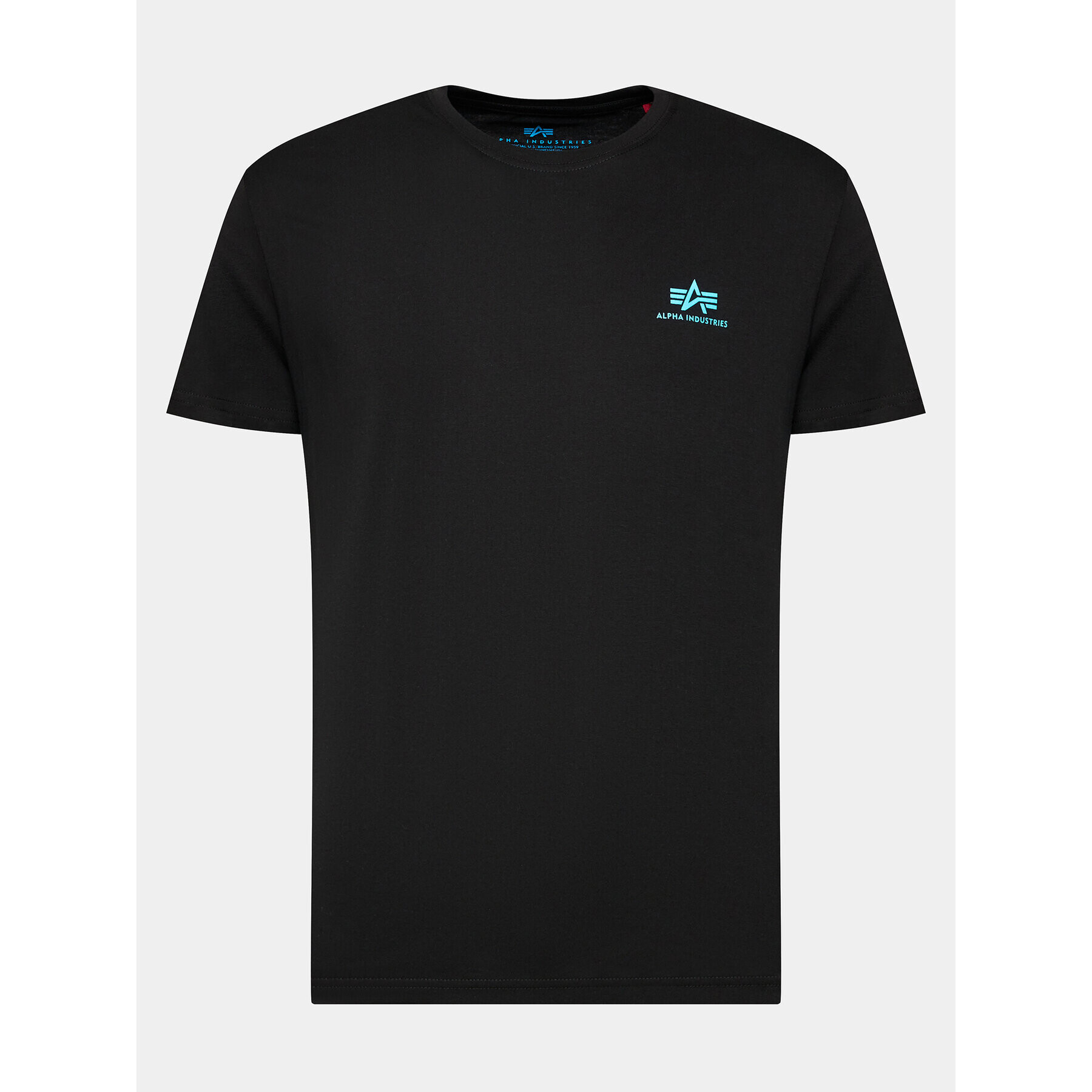 Alpha Industries Тишърт Basic Small Logo 188505 Черен Regular Fit - Pepit.bg