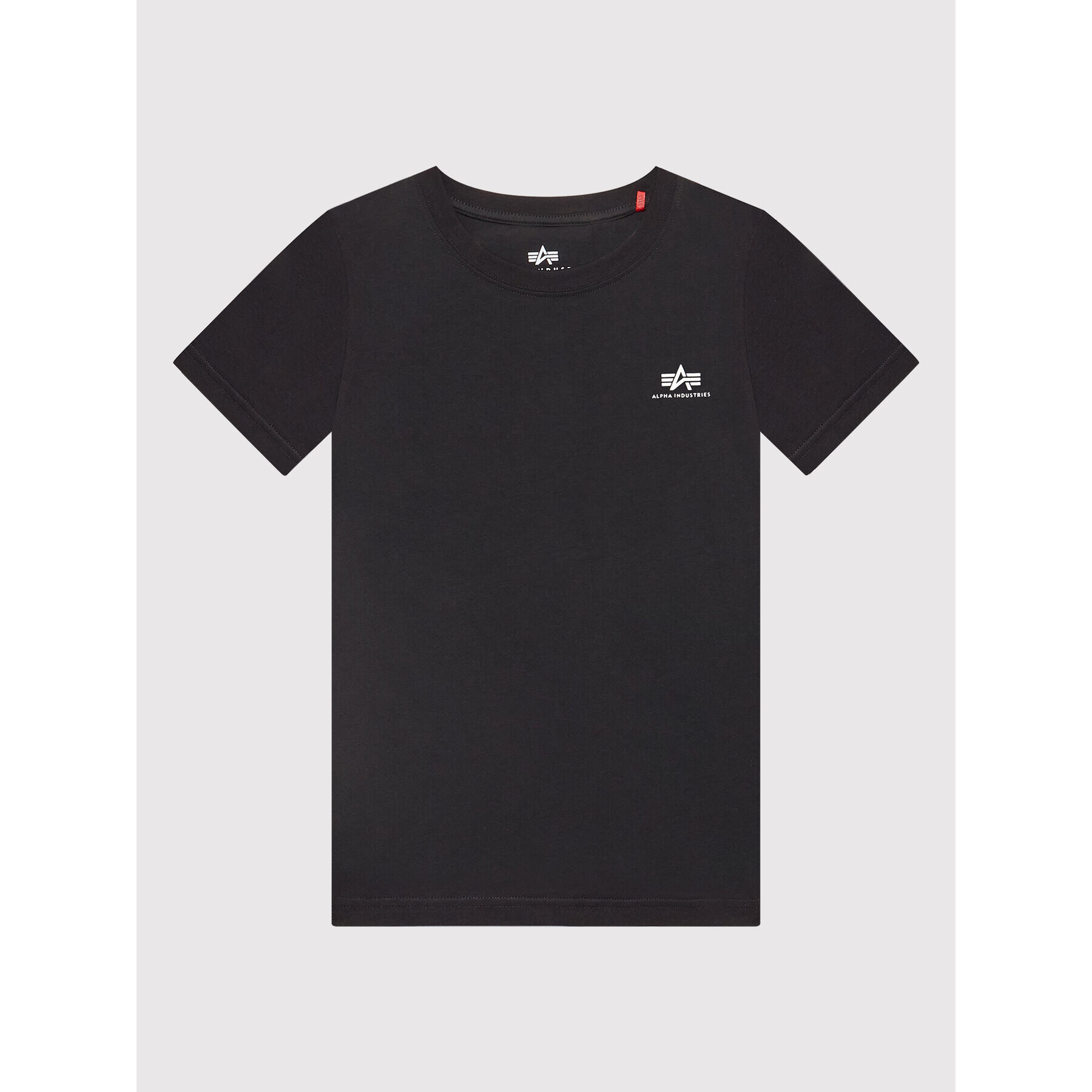 Alpha Industries Тишърт Basic Small Logo 196704 Черен Regular Fit - Pepit.bg