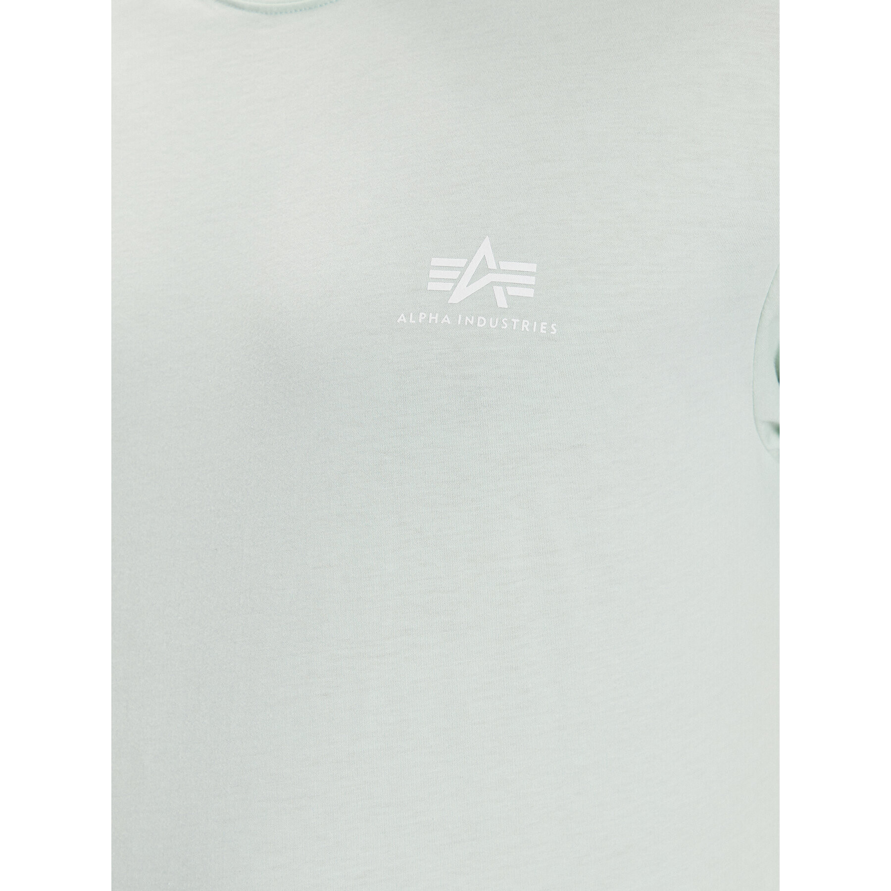 Alpha Industries Тишърт Basic T Small Logo 188505 Зелен Regular Fit - Pepit.bg