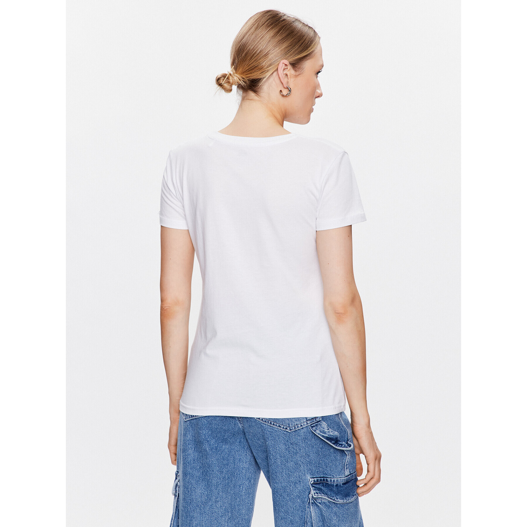 Alpha Industries Тишърт New Basic 196051 Бял Regular Fit - Pepit.bg
