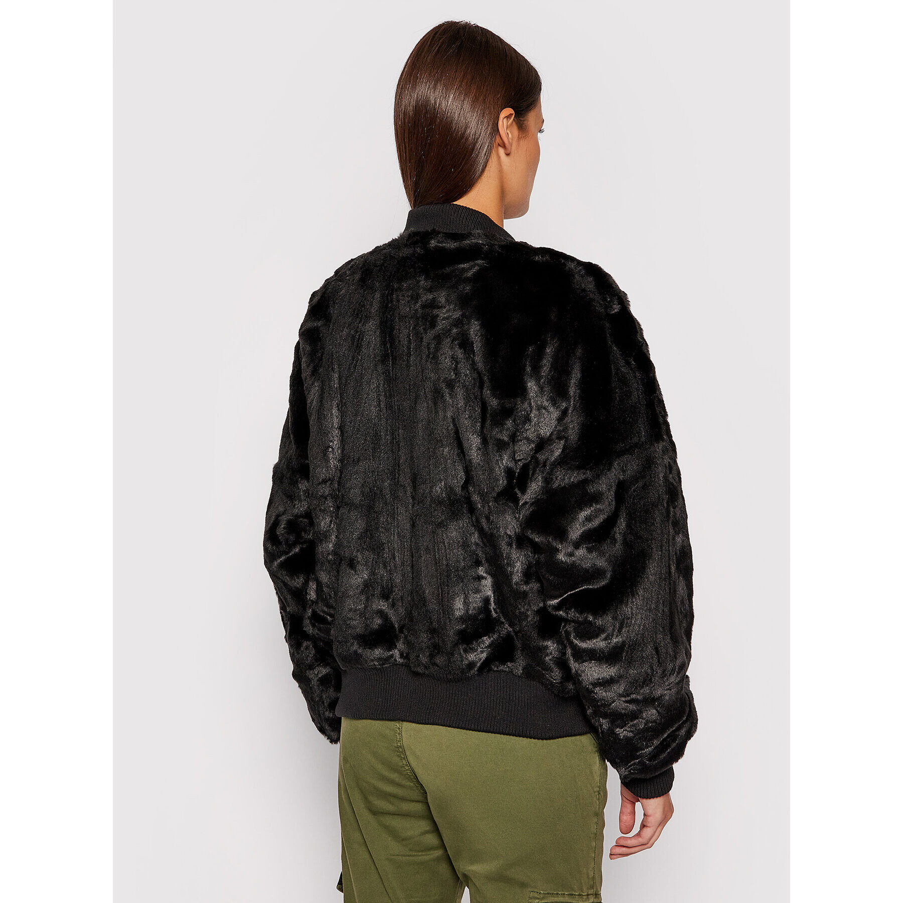 Alpha Industries Яке бомбър MA-1 118006 Черен Regular Fit - Pepit.bg