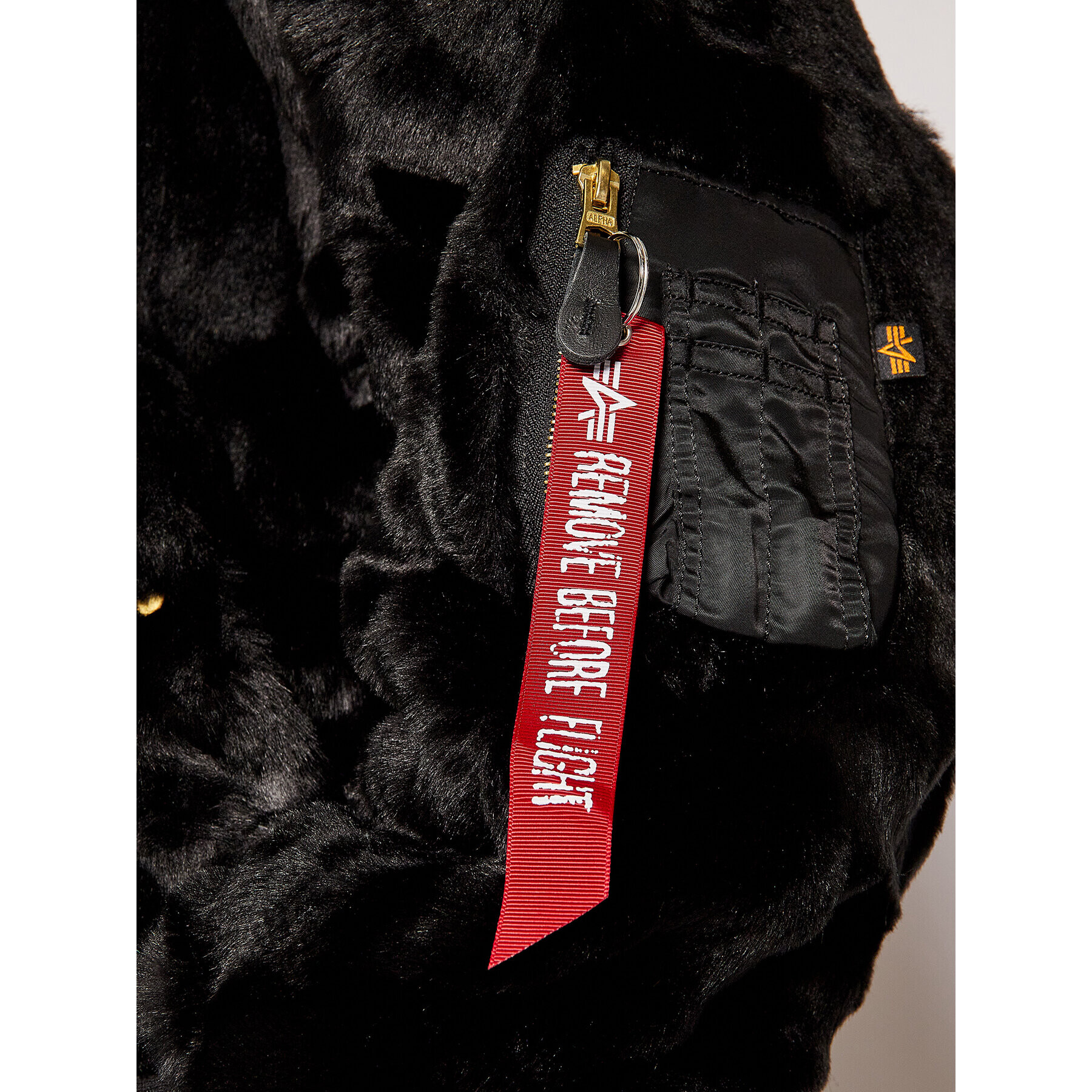 Alpha Industries Яке бомбър MA-1 118006 Черен Regular Fit - Pepit.bg