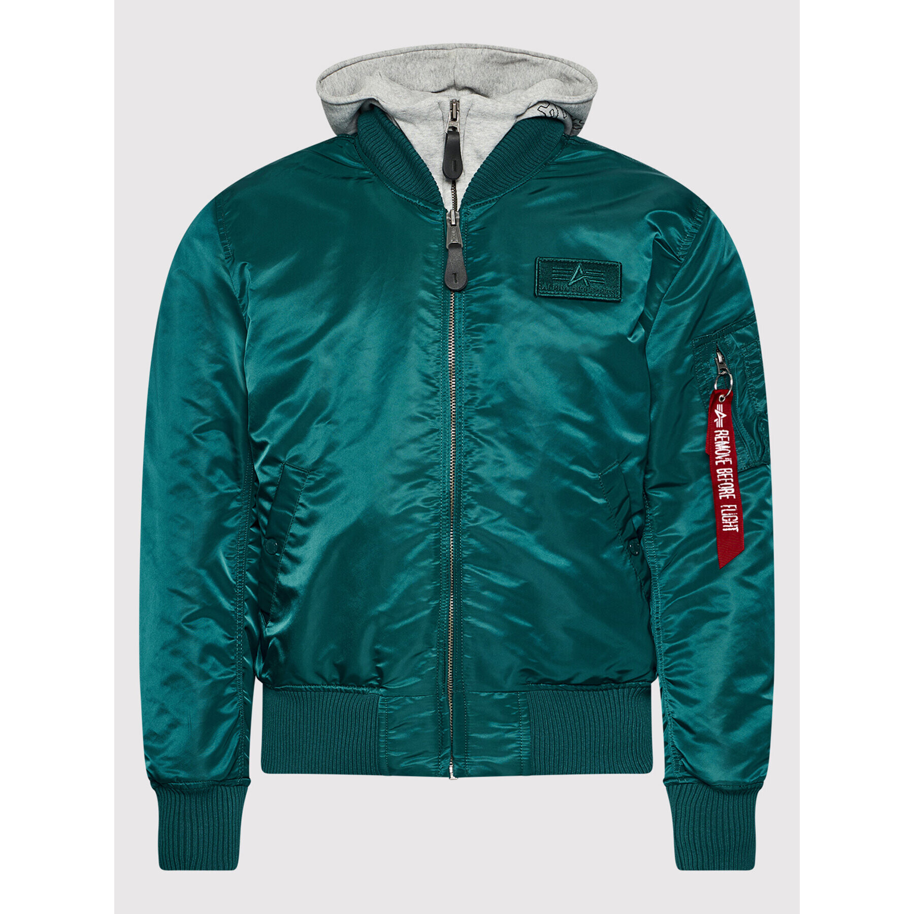 Alpha Industries Яке бомбър Ma-1 D-Tec 183110 Син Regular Fit - Pepit.bg
