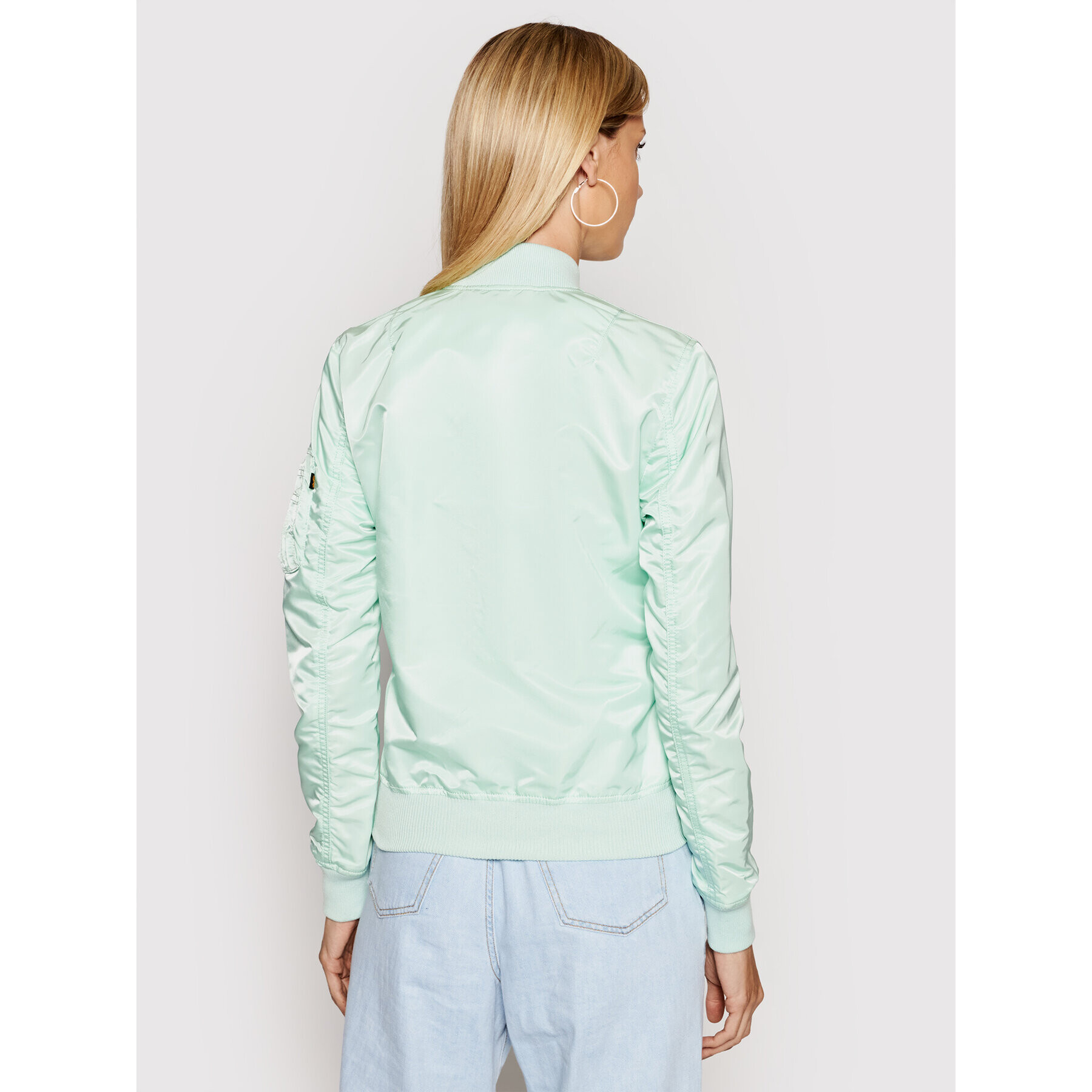 Alpha Industries Яке бомбър Ma-1 Vf Lw 156001 Зелен Regular Fit - Pepit.bg