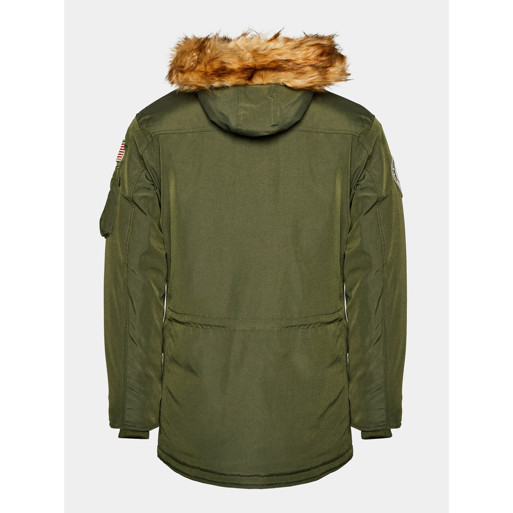 Alpha Industries Зимно яке Polar 123144 Каки Regular Fit - Pepit.bg